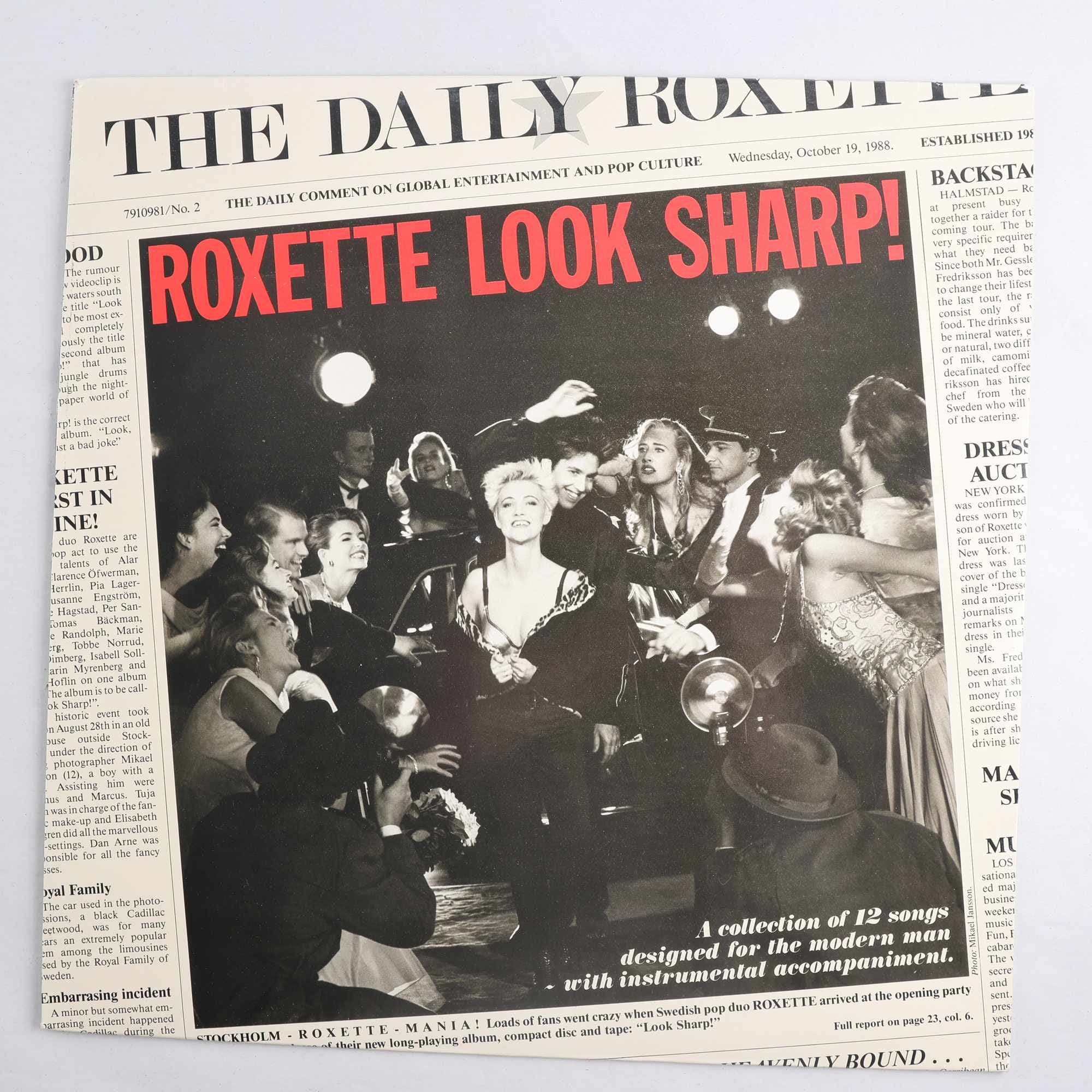 LP Roxette, Look Sharp!