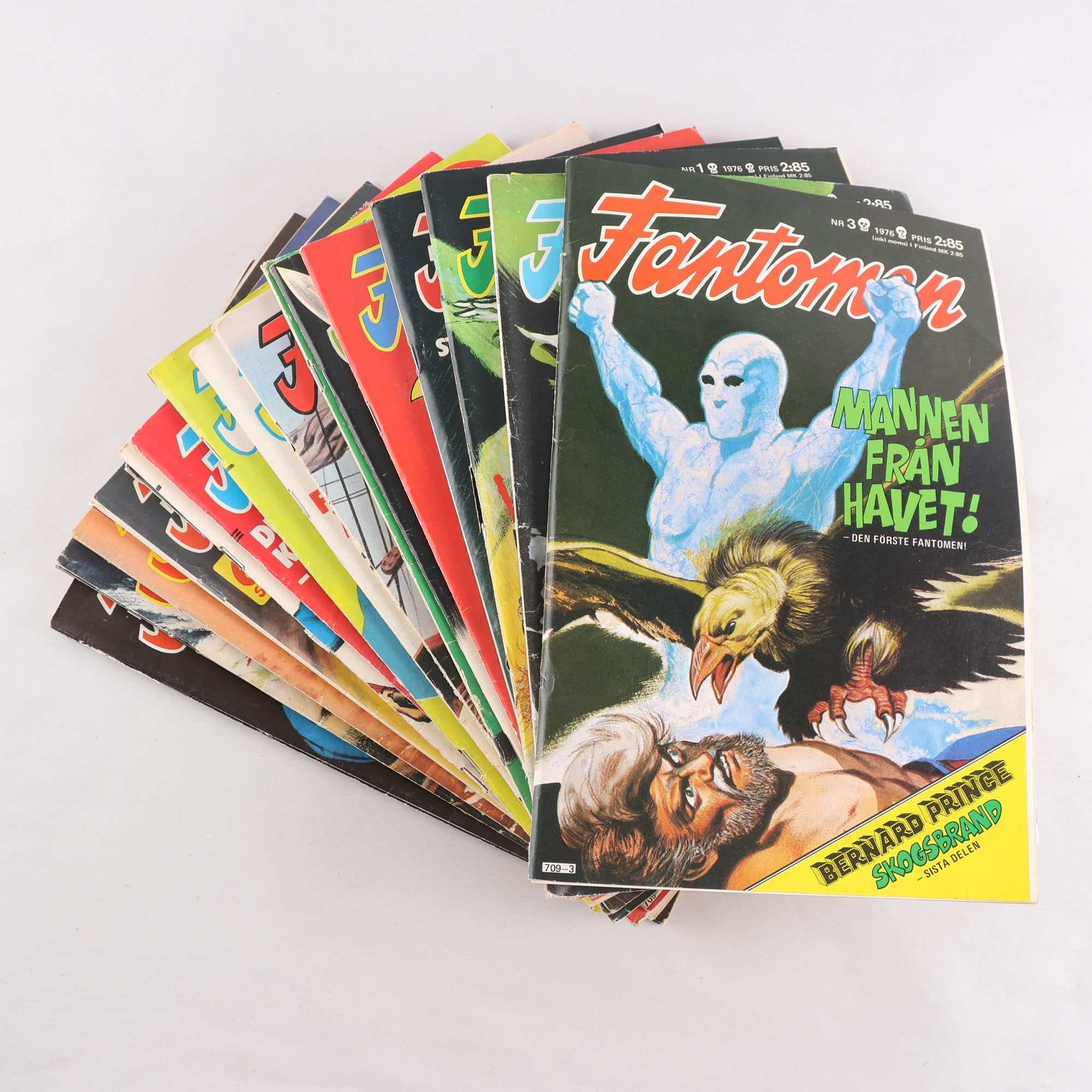 Fantomen, 17 nummer från åren 1970-1976