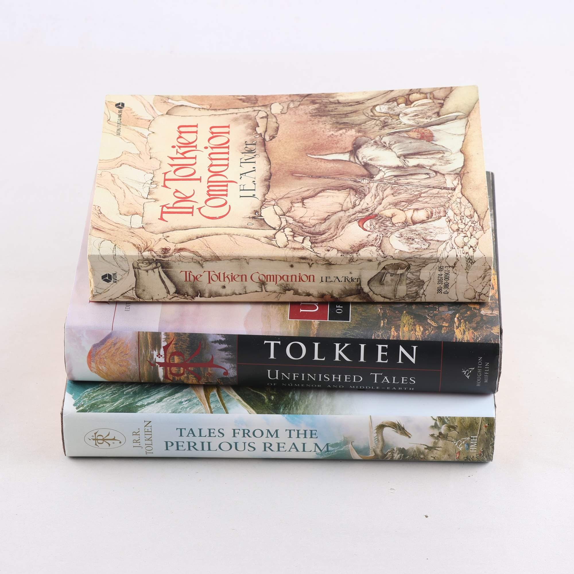 J.R.R. Tolkien, bokpaket med 3 volymer