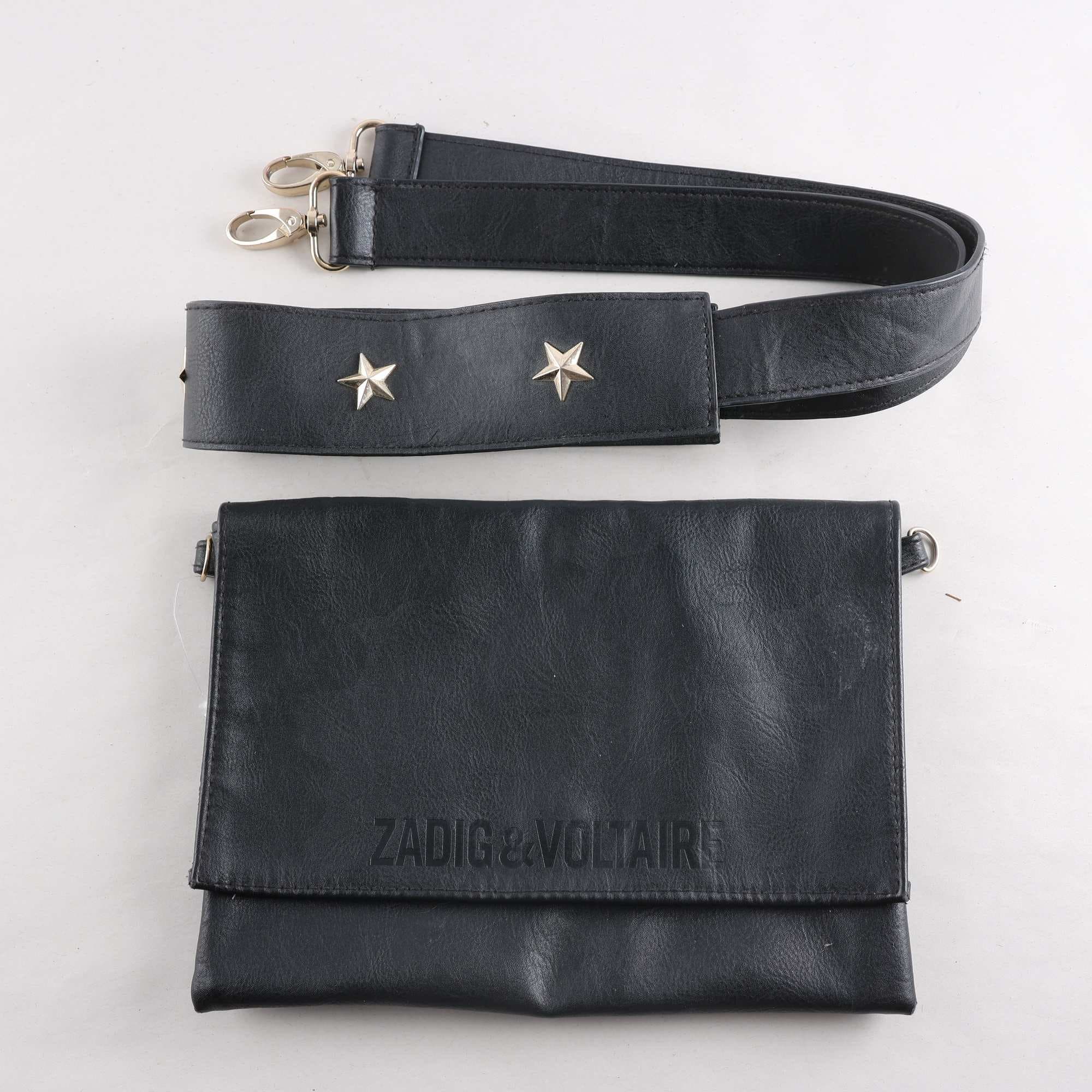 Axelremsväska, Zadig & Voltaire, svart