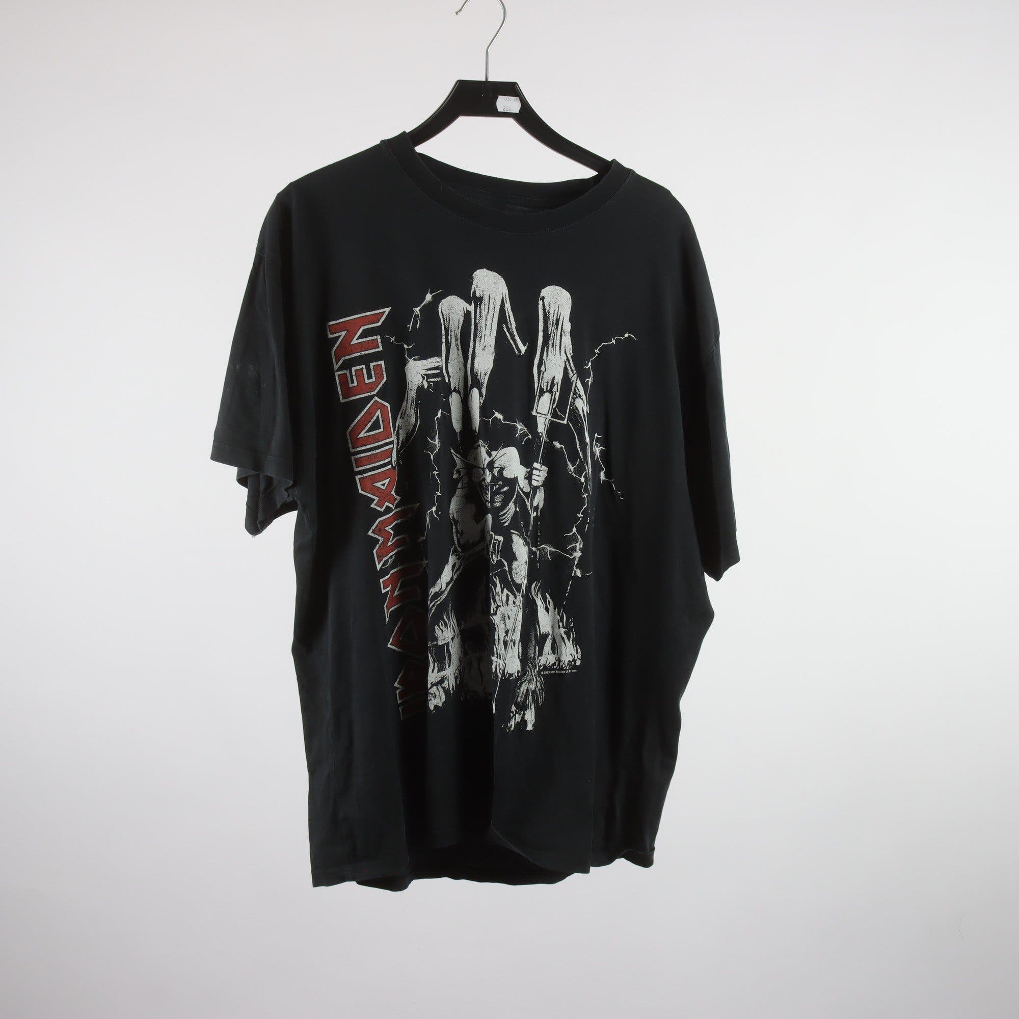 T-shirt, Iron Maiden, svart, stl. M