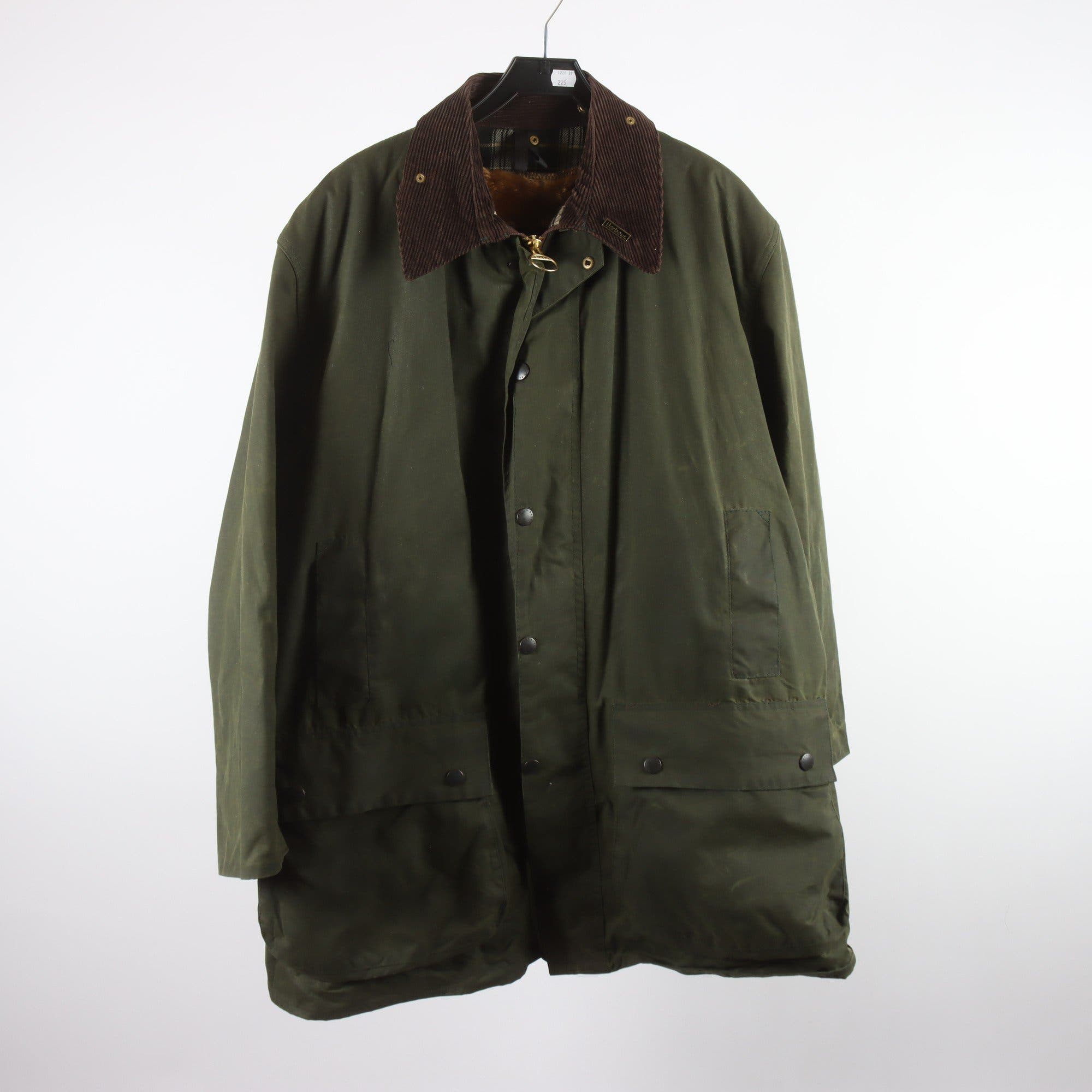 Vaxad jacka, Barbour, grön, stl. C46