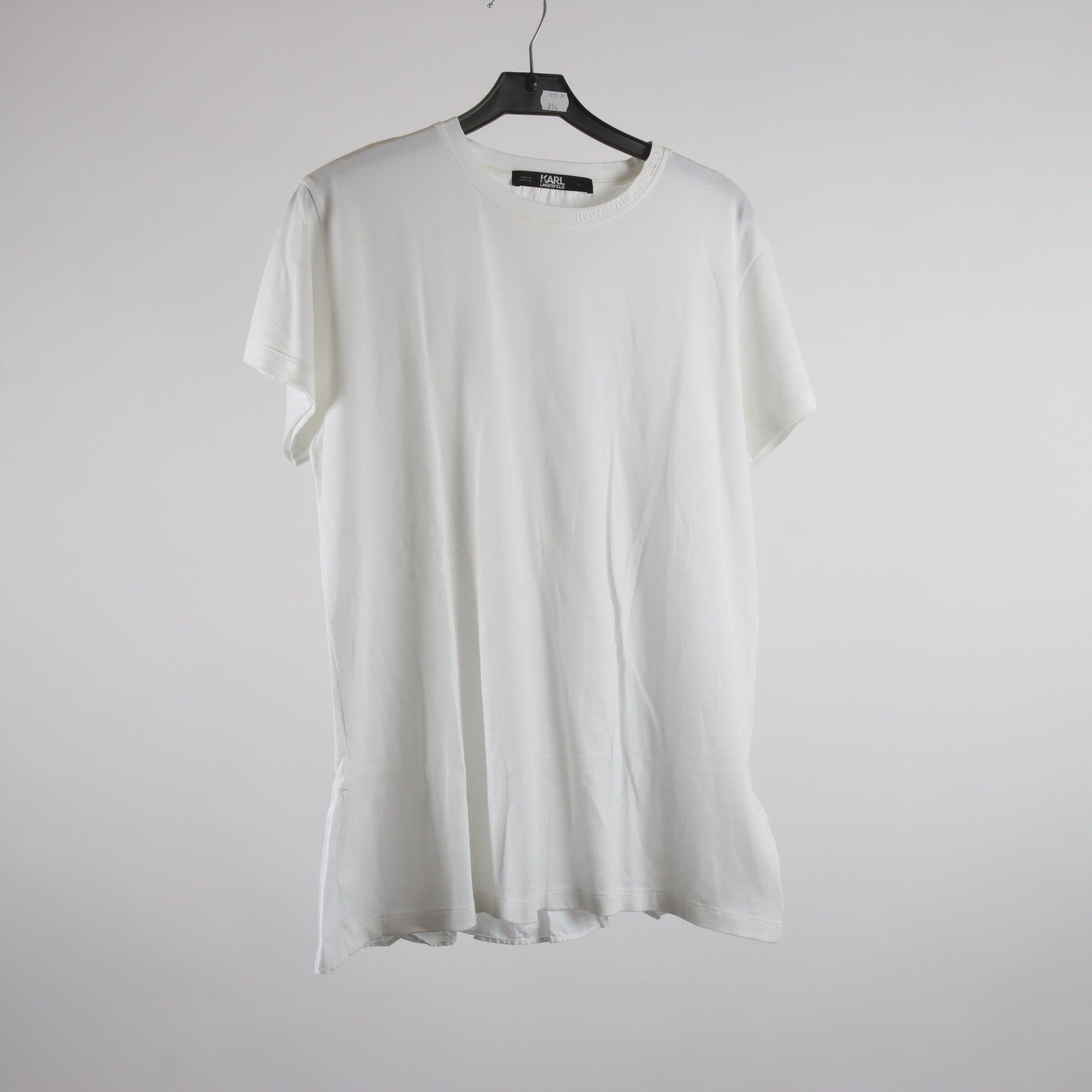 T-shirt, Karl Lagerfeld, vit, stl. XL