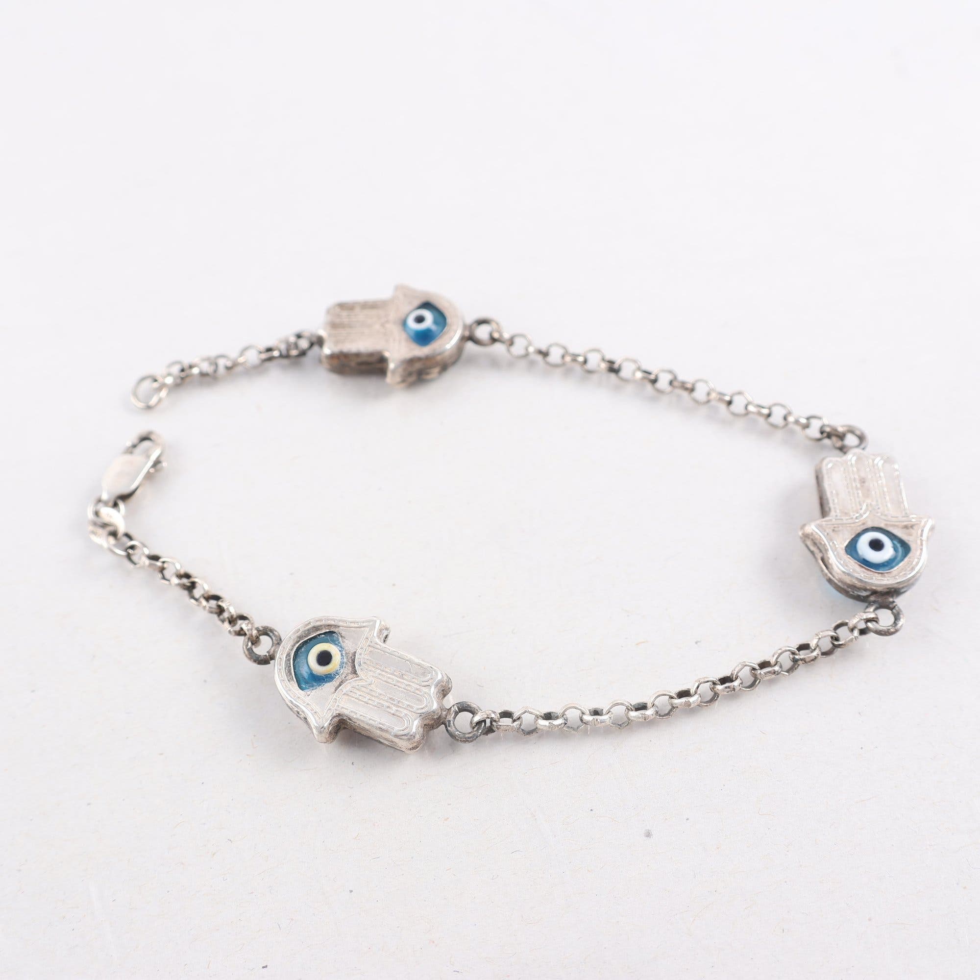 Silverarmband, Hamsahänder