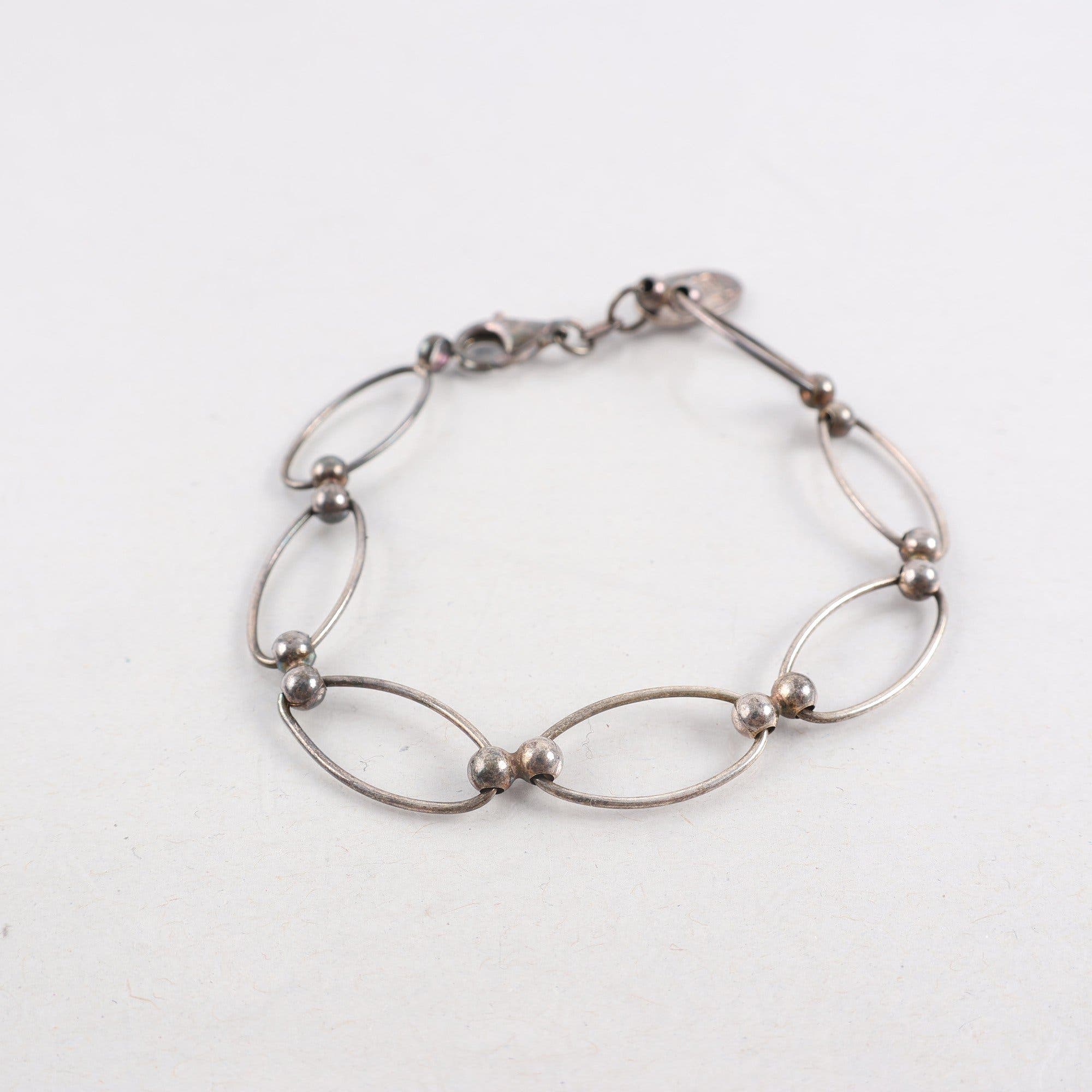 Silverarmband, Scoop, stämplad 925