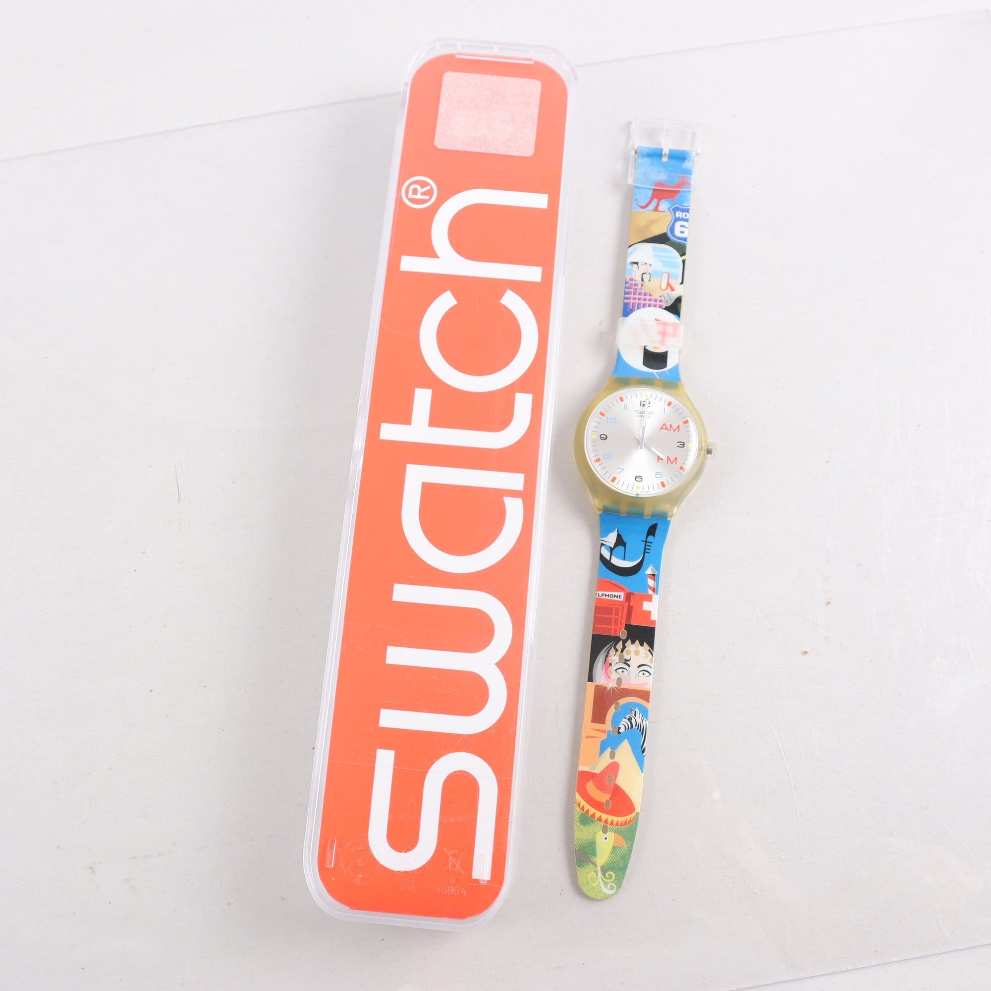 Klocka, Swatch, ”mattisés snail”