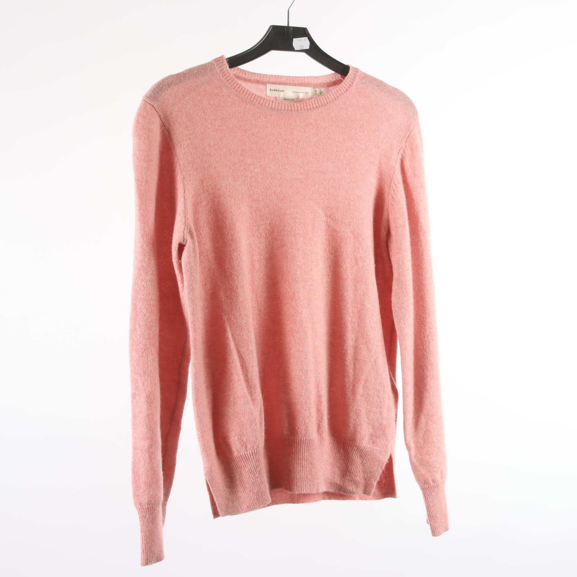 Tröja, InWear, rosa, 100% kashmir, stl. S/M