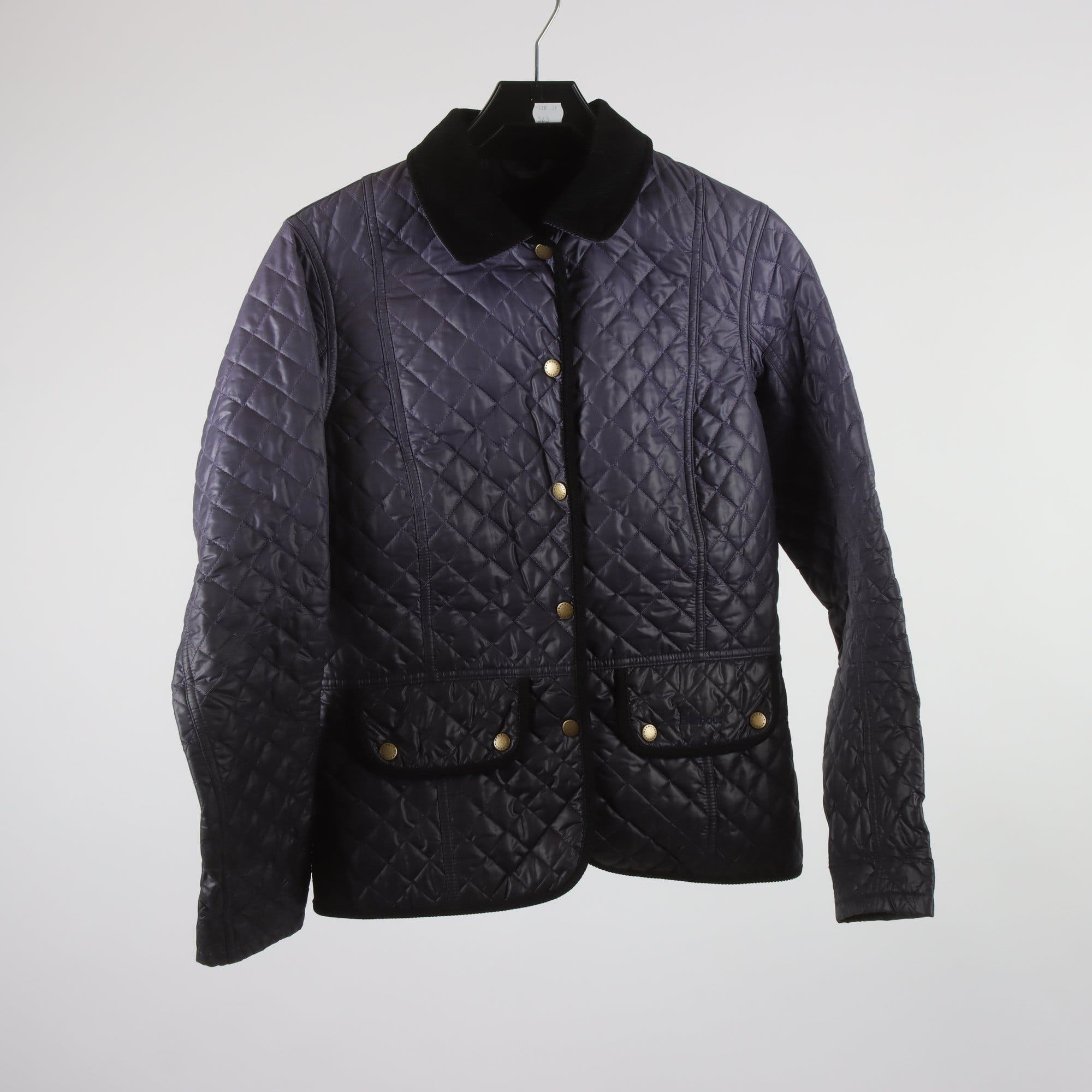 Jacka, Barbour, lila, stl. 36.