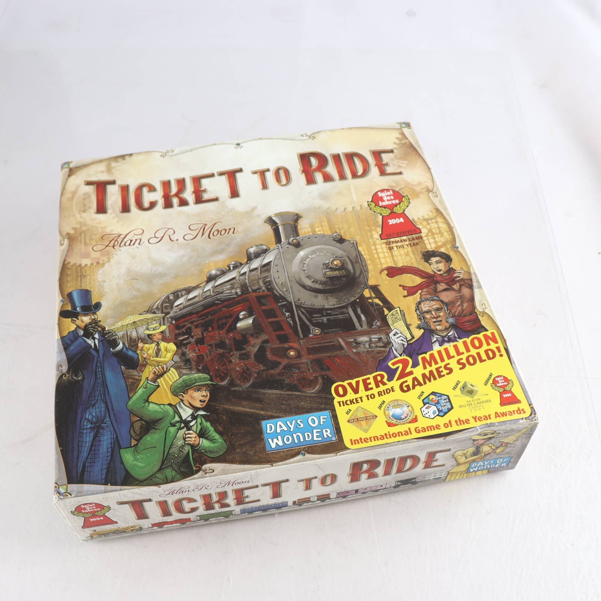 Spel, Ticket to ride,days of wonder.
