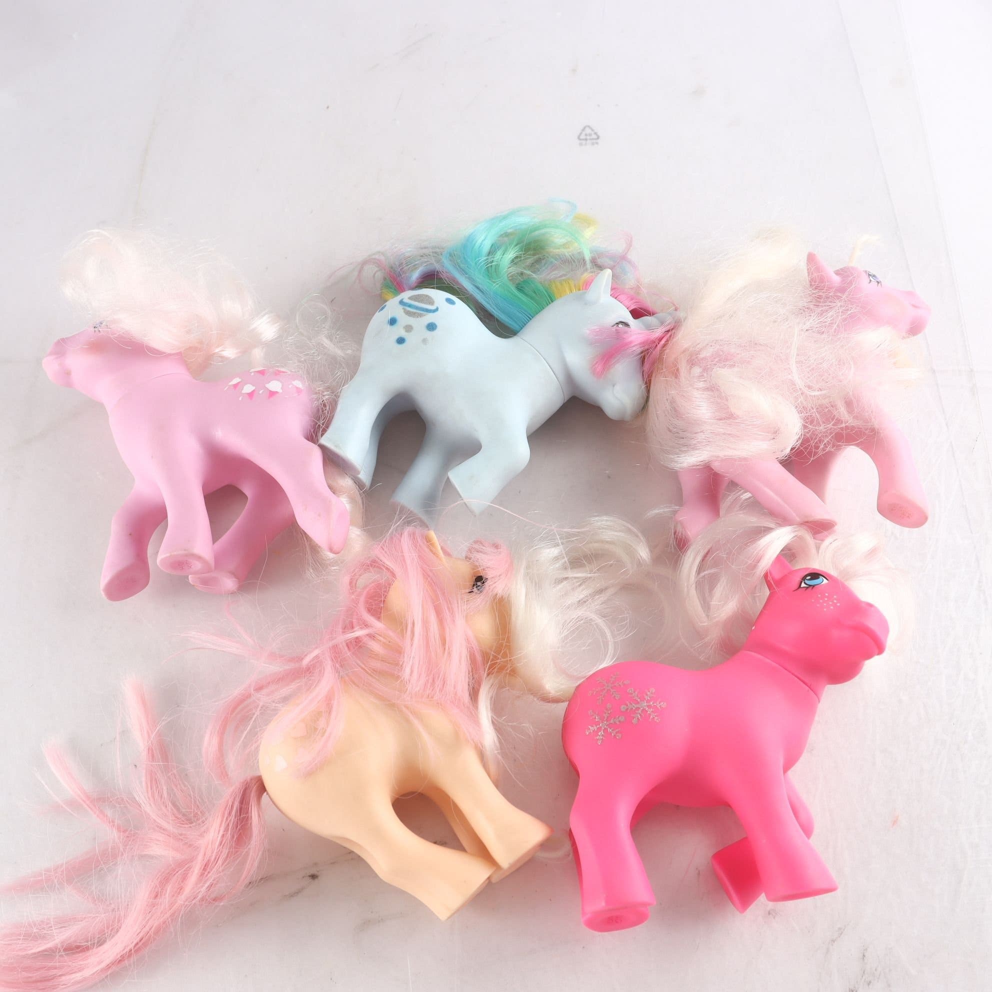 Hästar, My little pony, 5st.