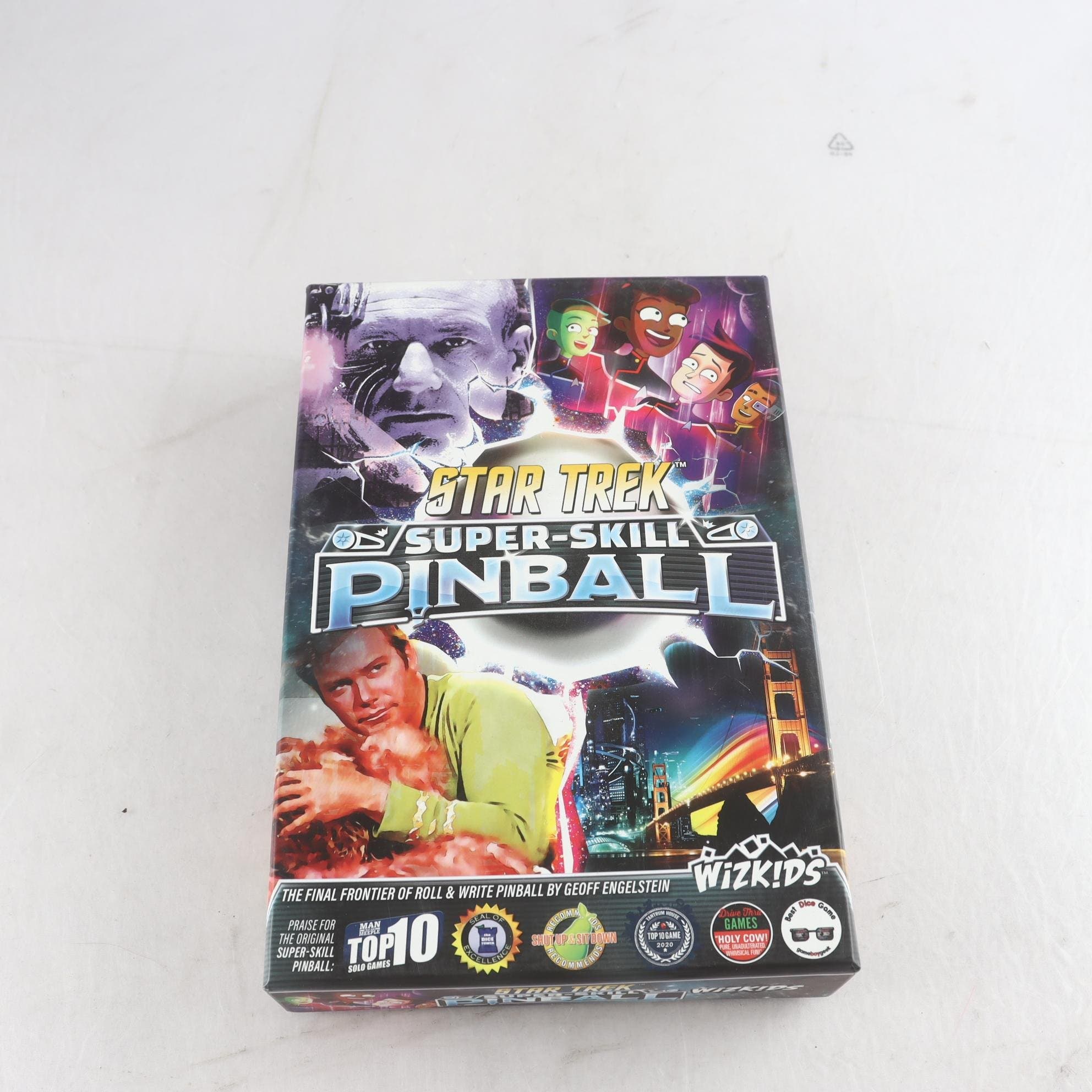 Spel, Super-skill pinball, Star Trek.