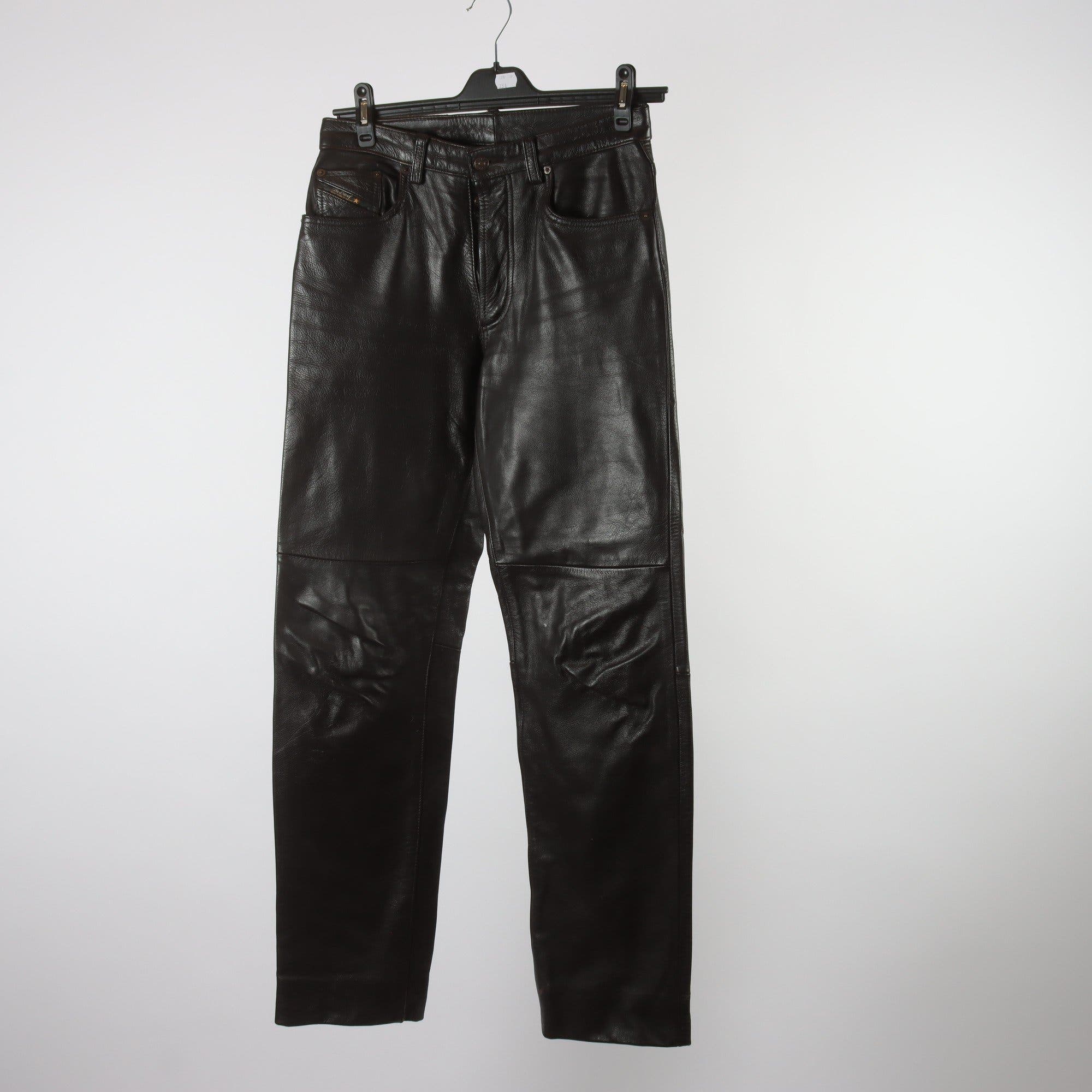 Skinnbyxor, Diesel, brun, stl. 32″.