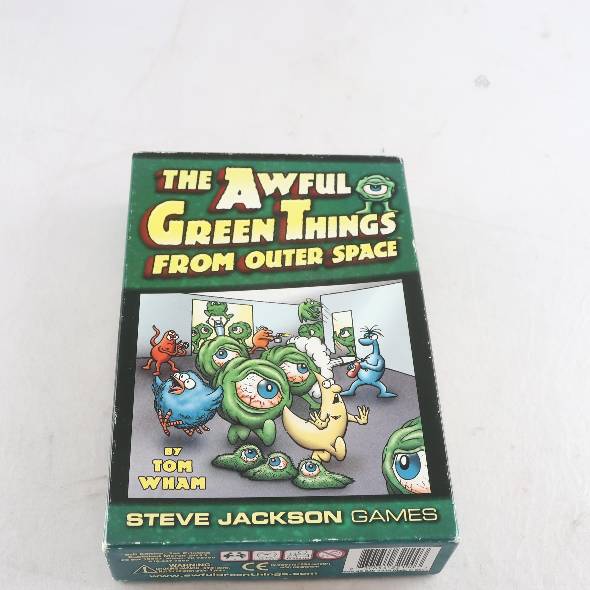 Spel, The awful-green things, steve jackson games.