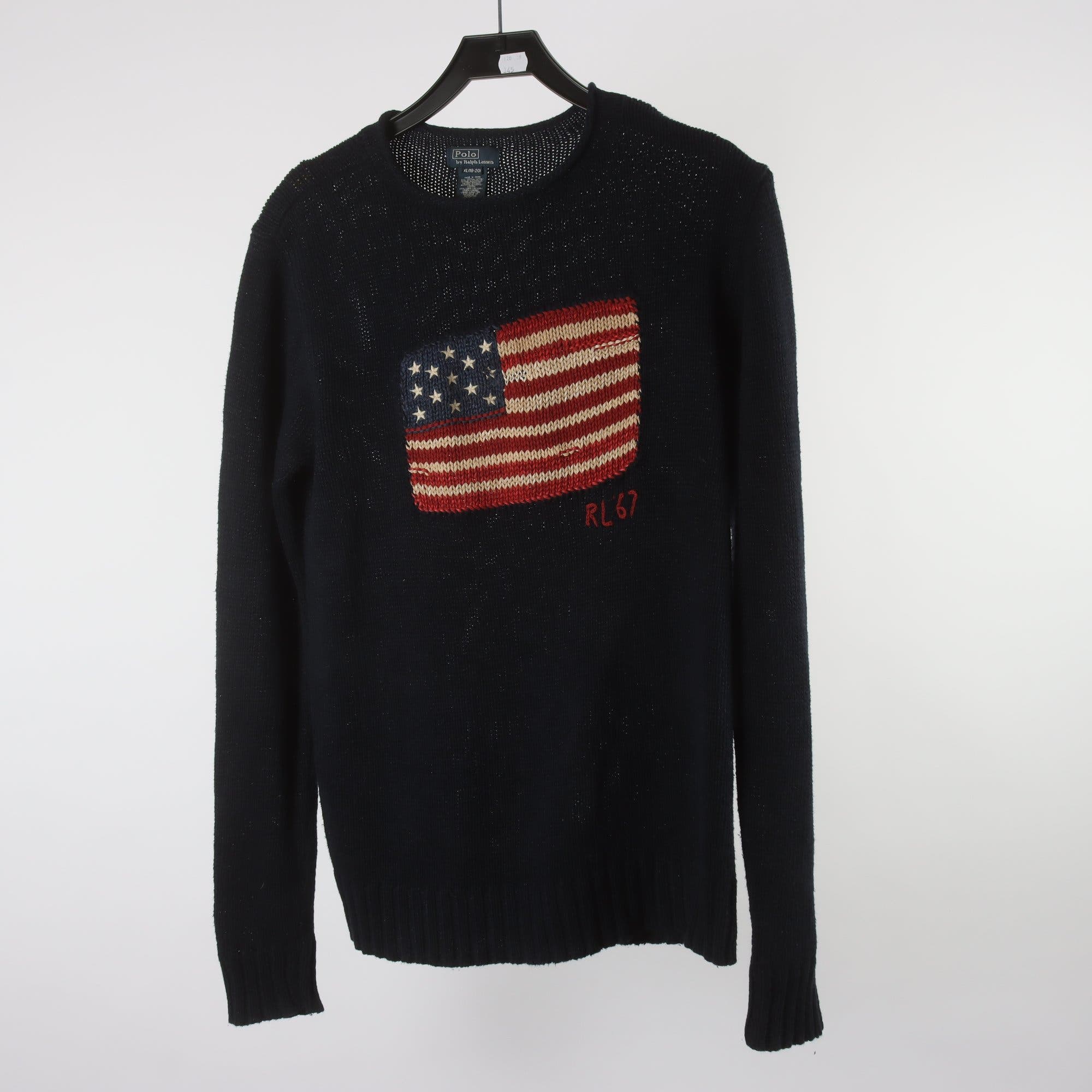 Tröja, Polo Ralph Lauren, blå, stl. XL.