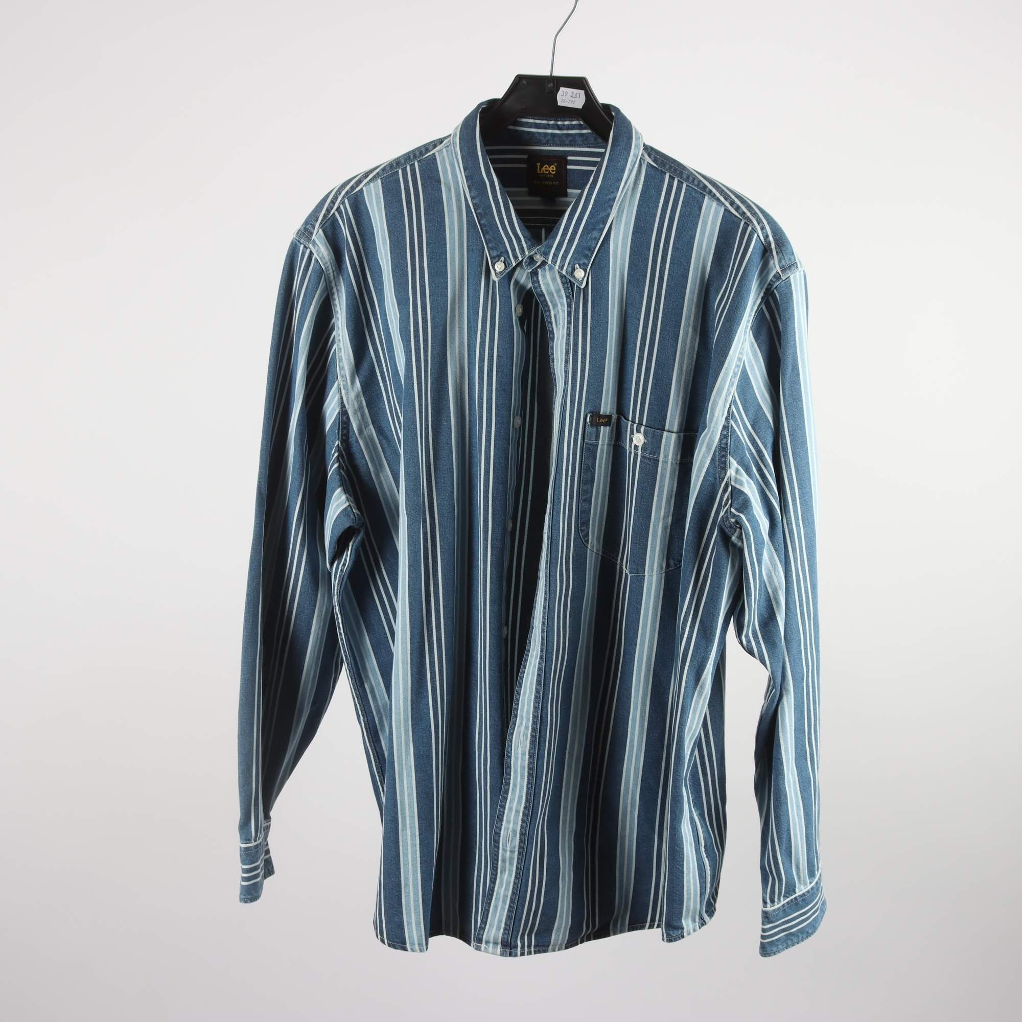 Jeansskjorta, Lee, stl. XL