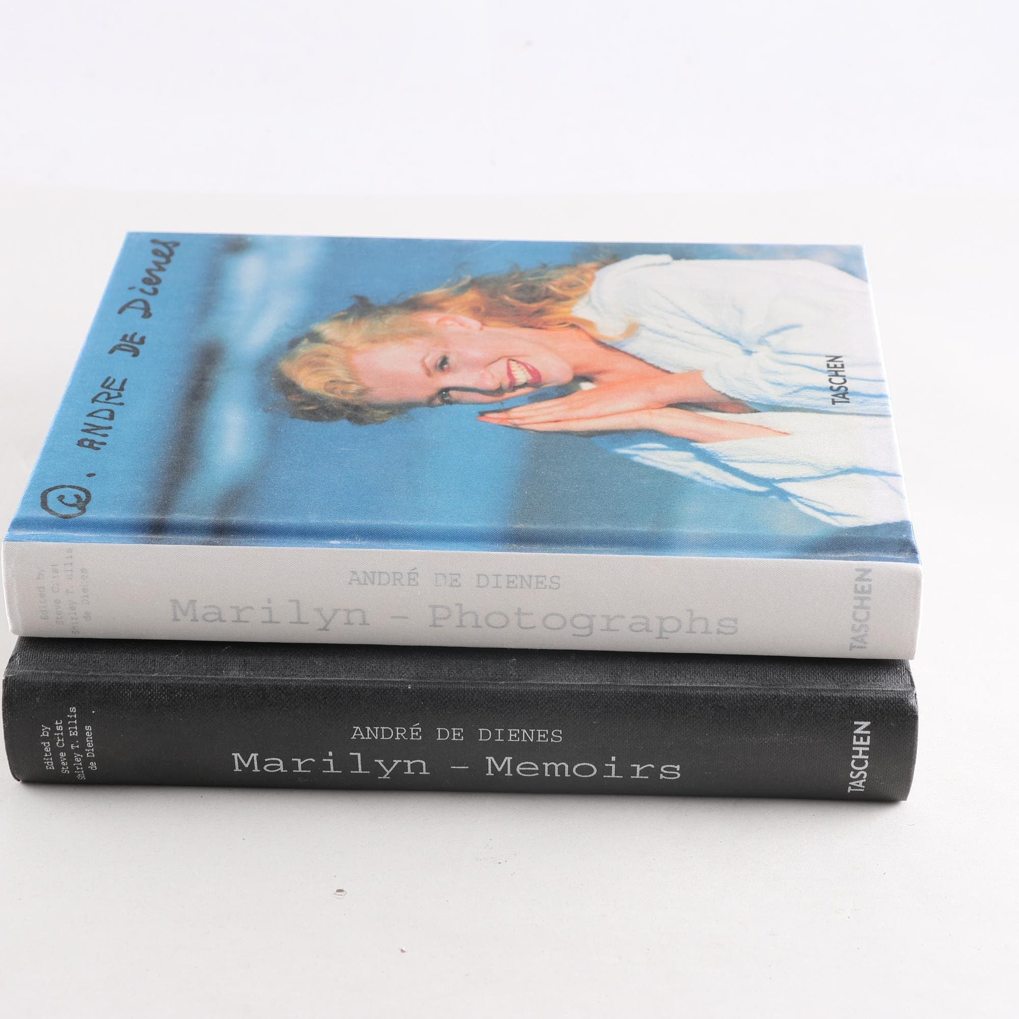 André De Dienes, Marilyn – Photographs + Marilyn – Memoirs