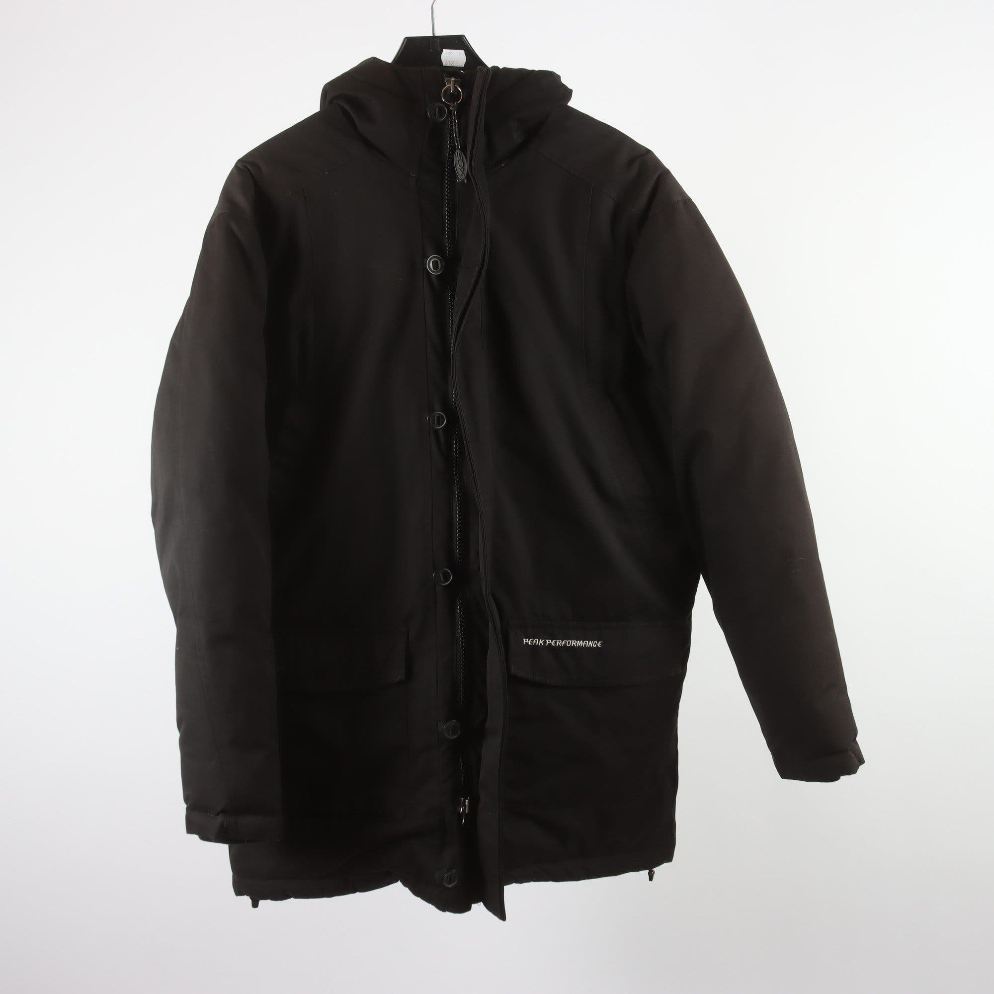 Dunjacka, Peak Performance, svart, stl. M.