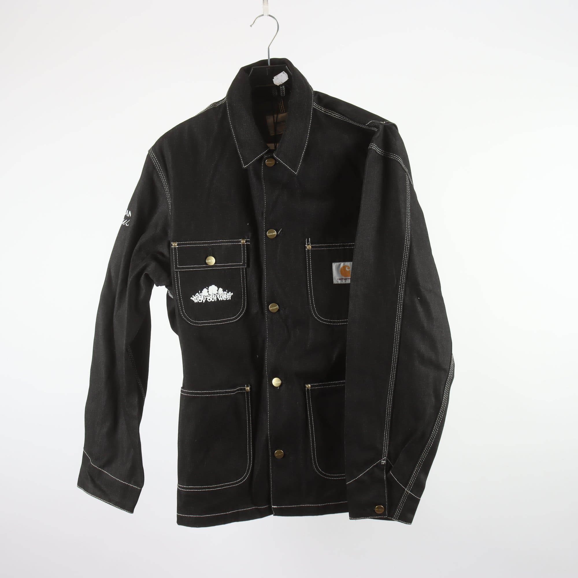 Jeansjacka, Carhartt, Norrlands ljus, Way out West, svart, stl. M.