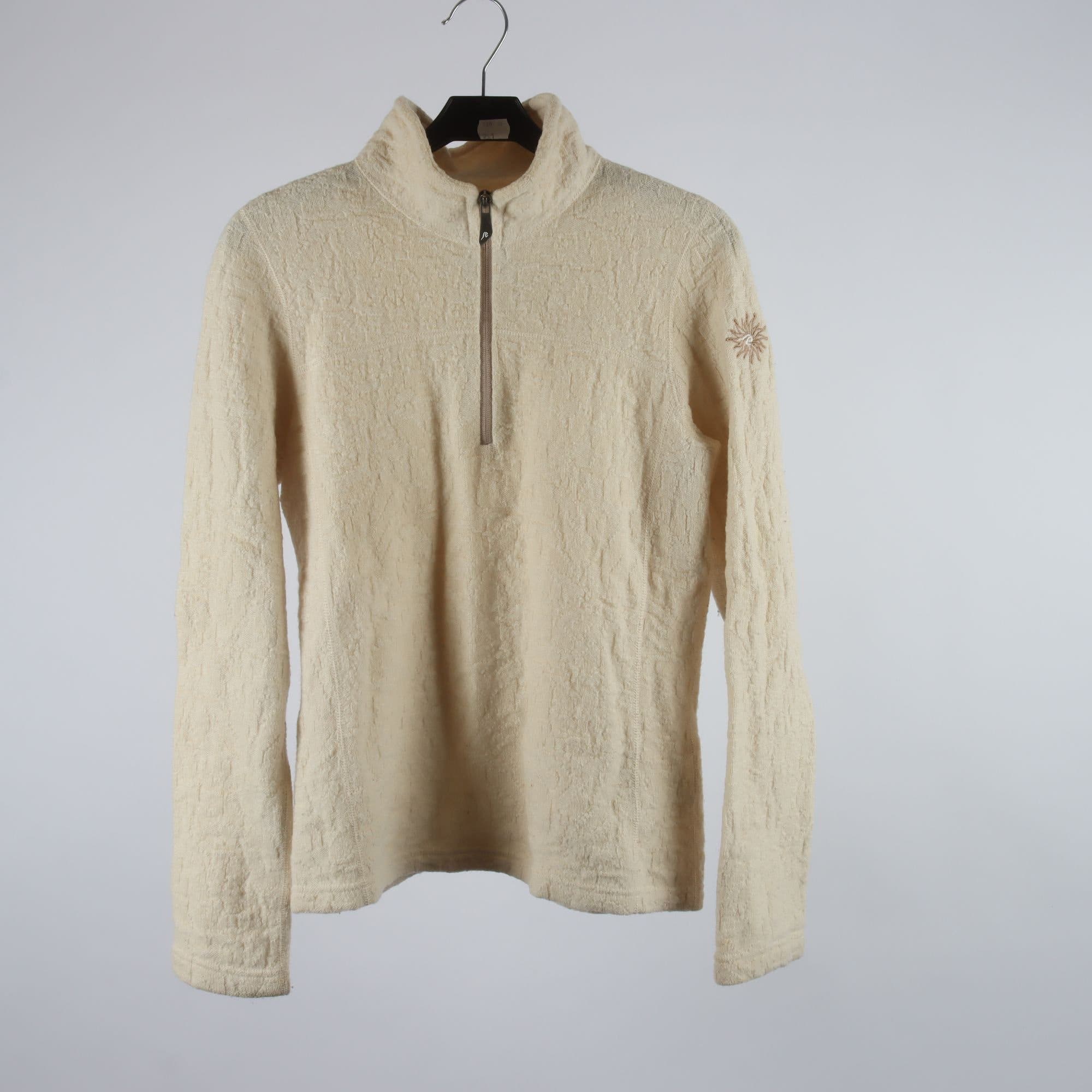 Tröja, Ivanhoe, offwhite, ullmix, stl. 36.