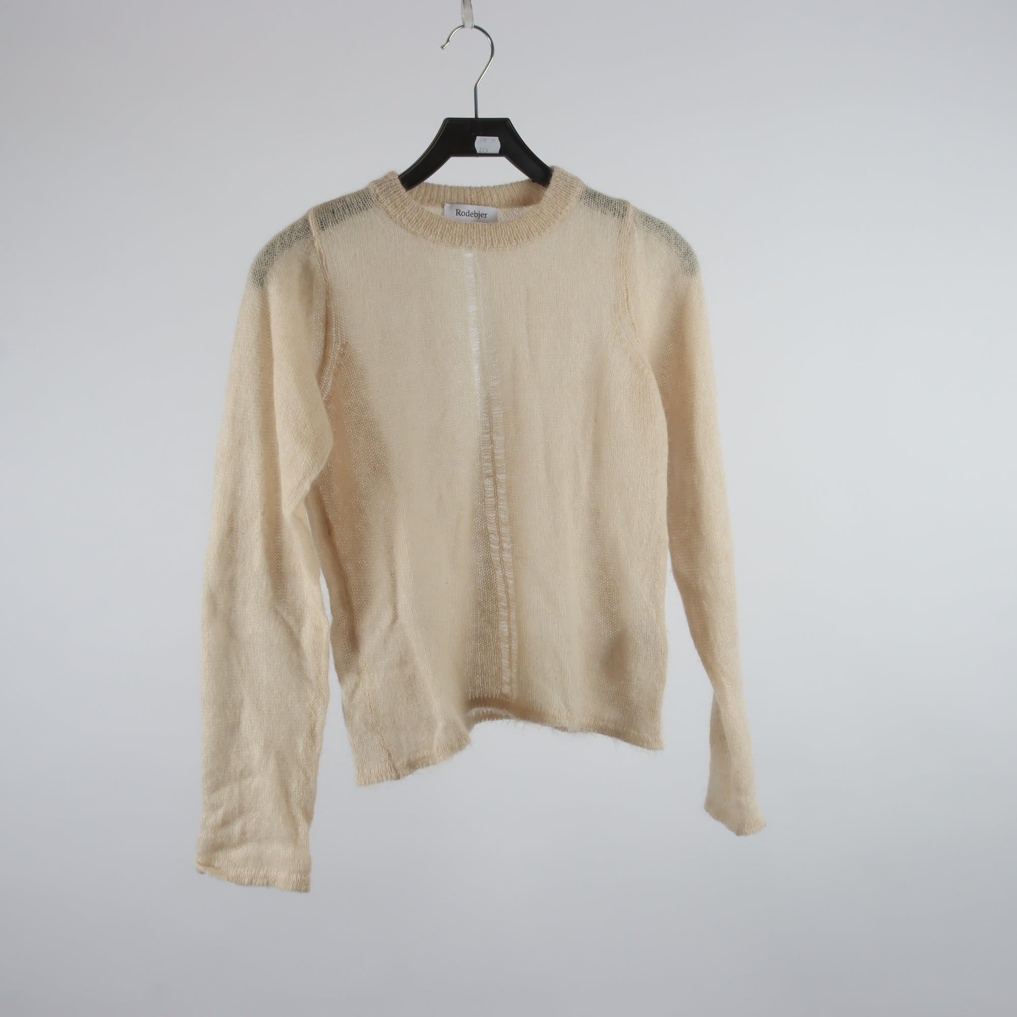 Tröja, Rodebjer, beige, mohair, alpaca, stl. M.