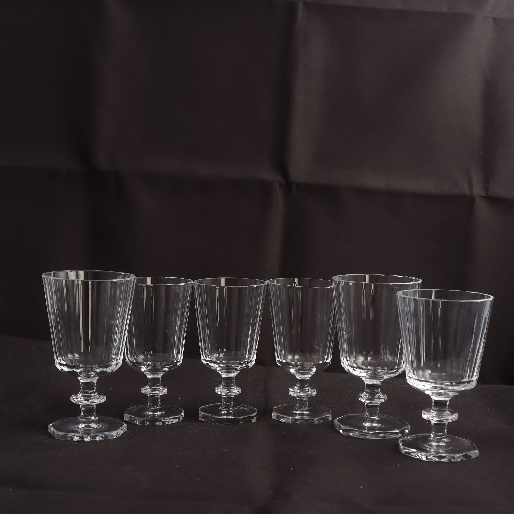 Mindre vinglas, ”Karlberg”, Elis Bergh, Kosta Boda, 6 st. Samfraktas ej.