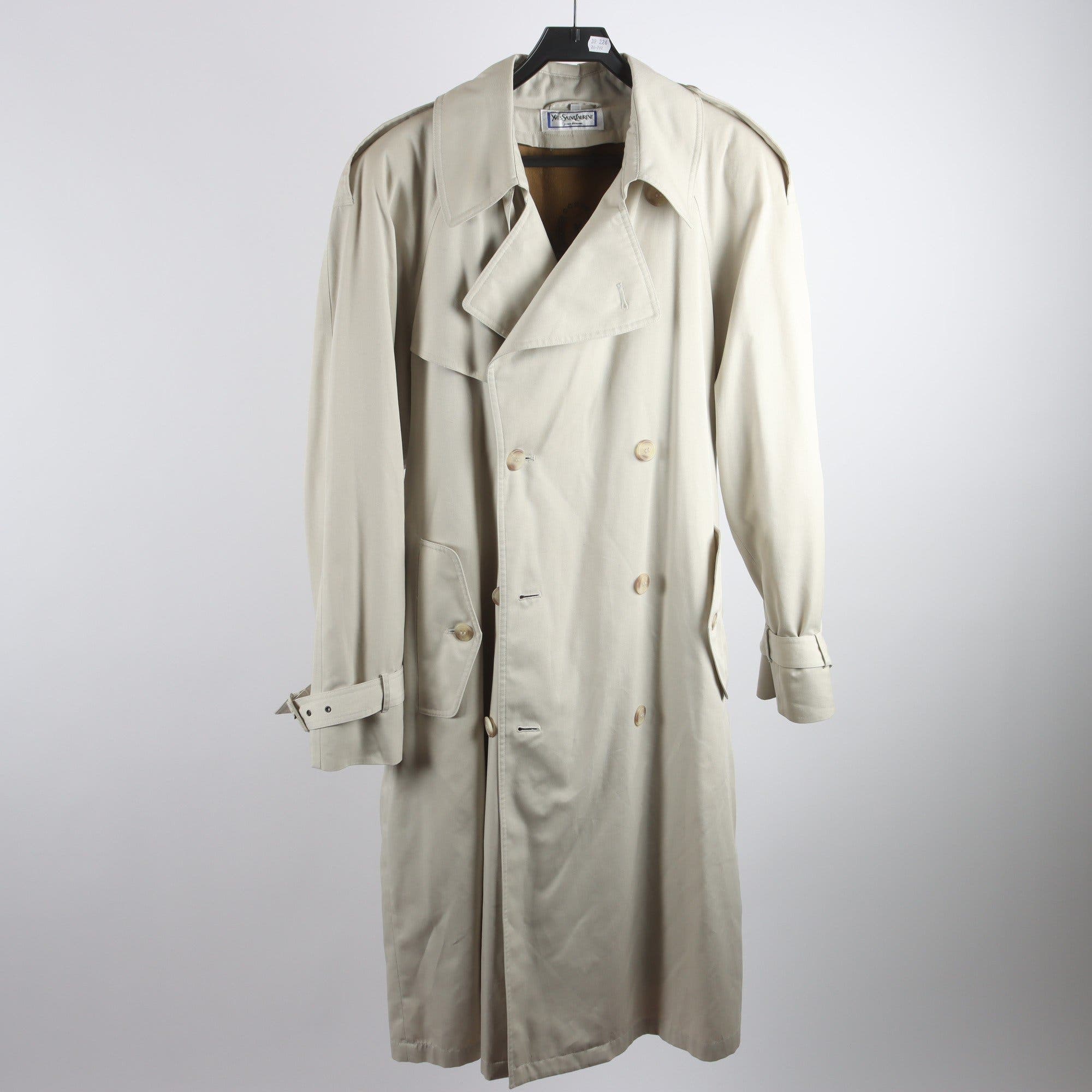 Trenchcoat, Yves Saint Laurent Pour Homme, vintage, stl. 50