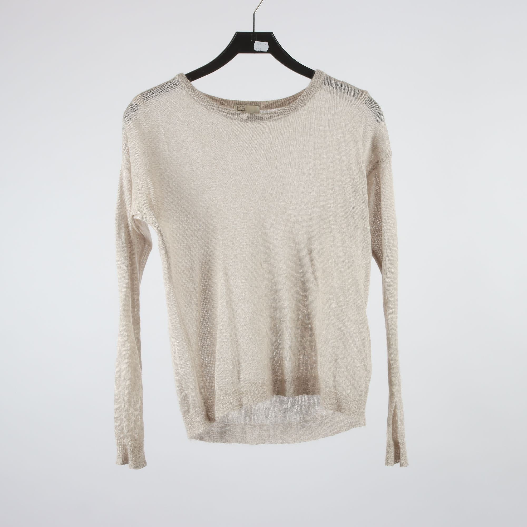 Tröja, Maska, beige, silke, mohair, stl. L.