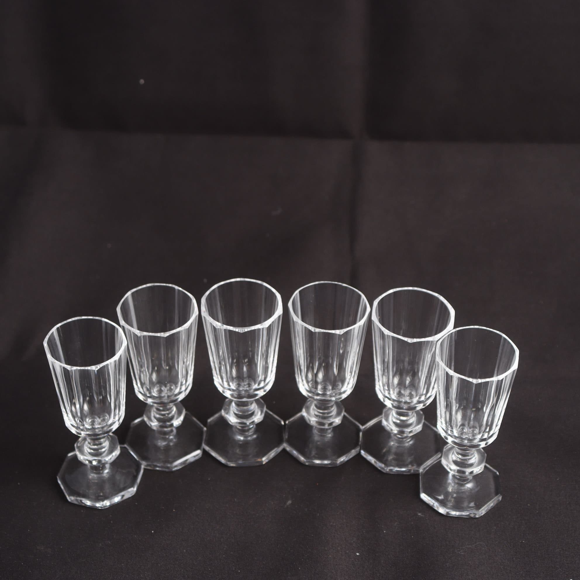 Snapsglas, ”Karlberg”, Elis Bergh, Kosta Boda, 6 st