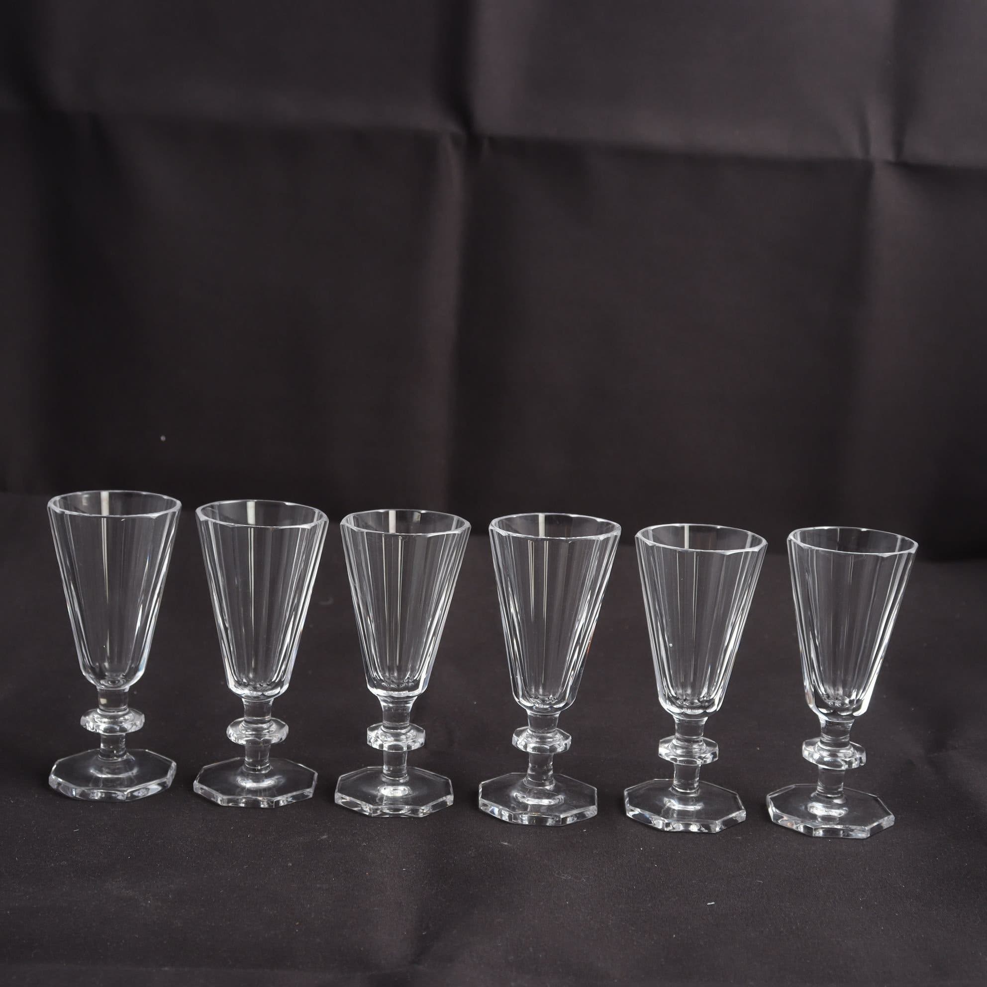 Snapsglas, ”Karlberg”, Elis Bergh, Kosta Boda, 6 st
