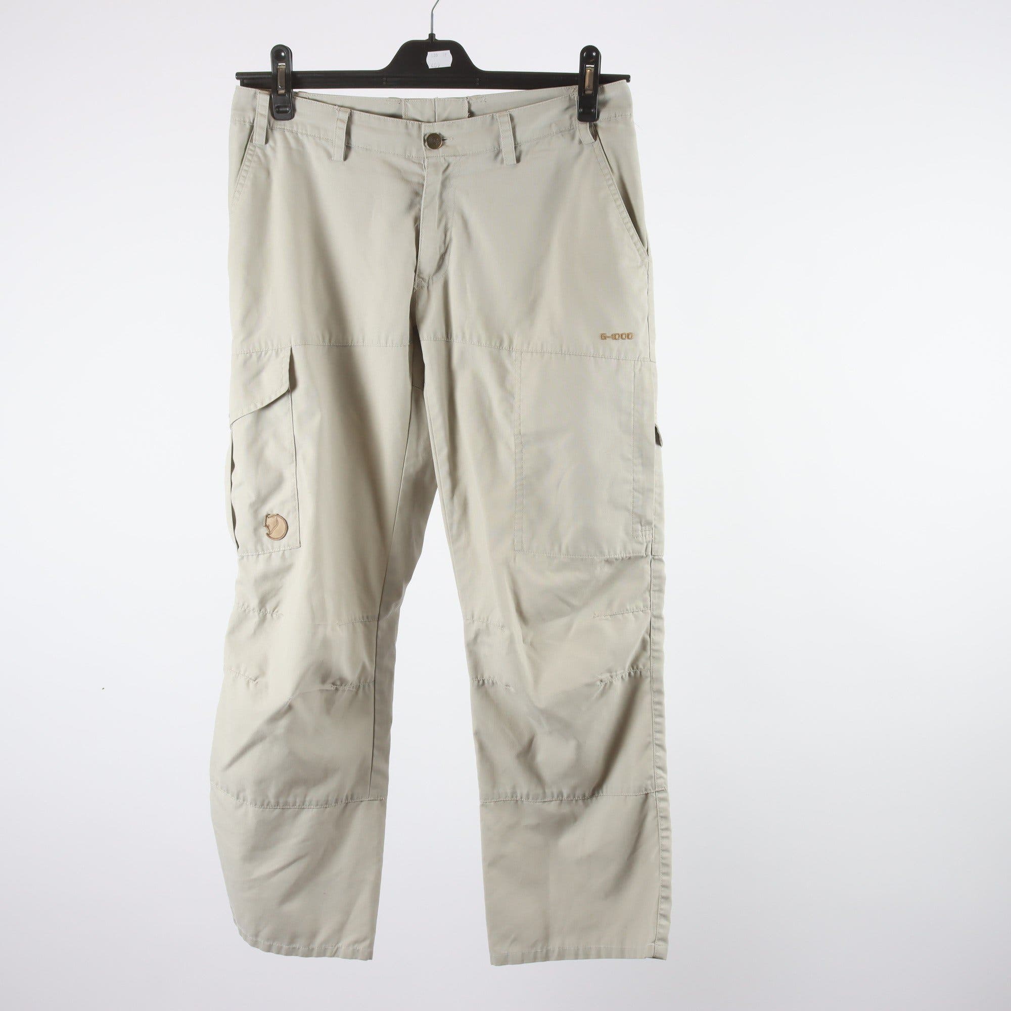 Friluftsbyxor, Fjällräven, G-1000, beige, stl. ca. S.