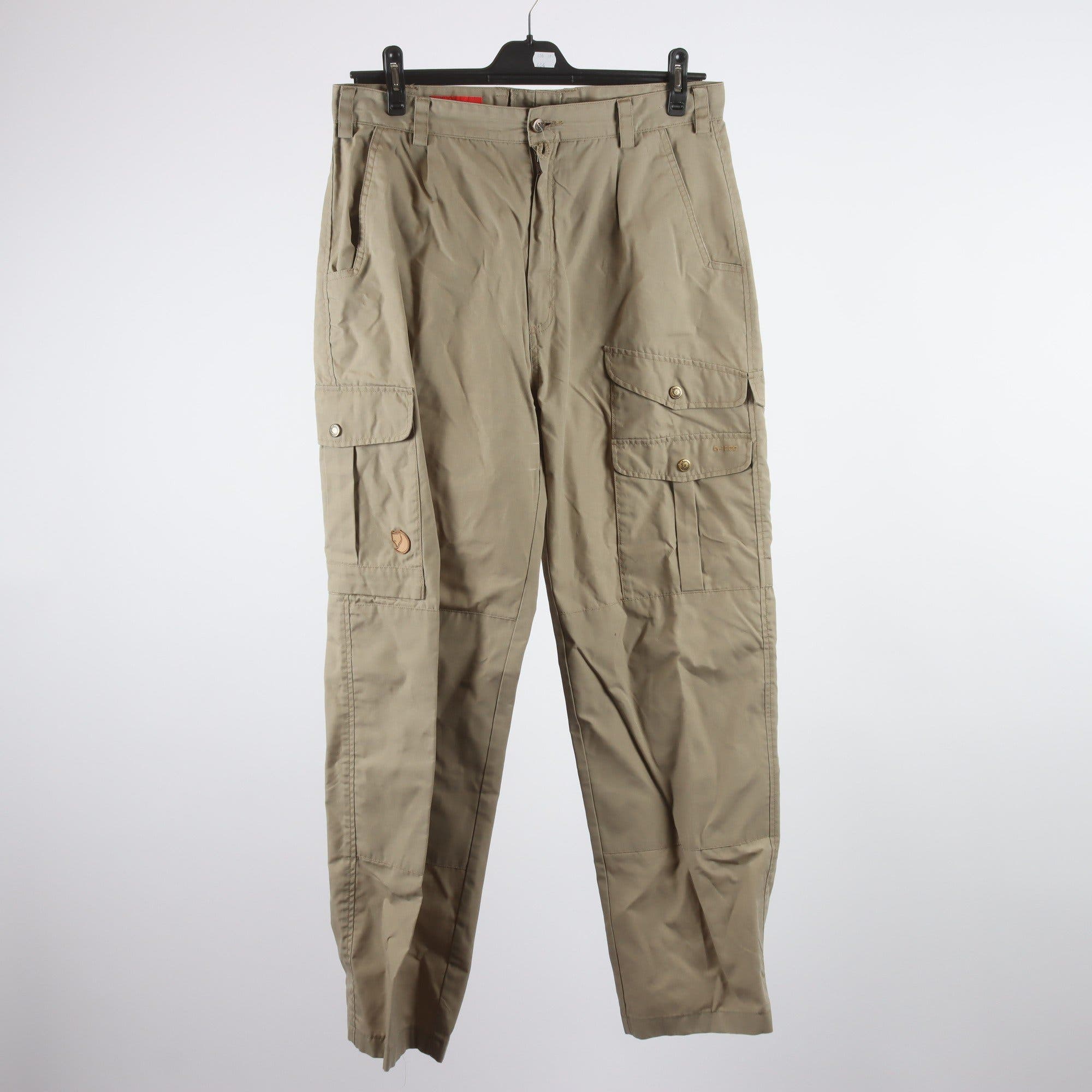 Friluftsbyxor, Fjällräven, G-1000, beige, stl. 44.