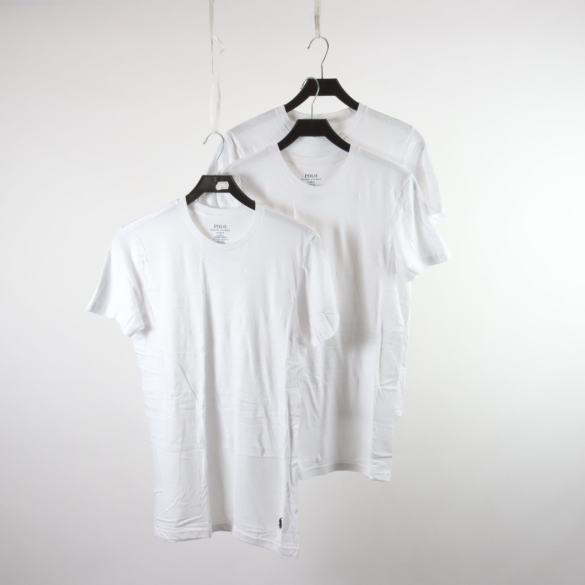 T-shirt, 3-pack, Polo Ralph Lauren, vit, stl. S