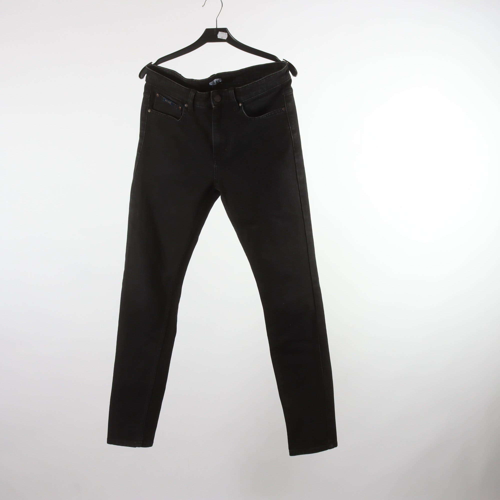 Jeans, Gul & Blå, svart, stl. W30 L32