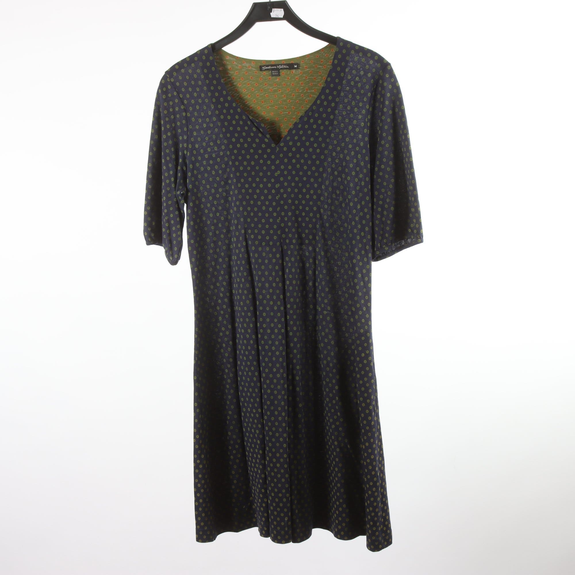 Klänning, Gudrun sjödén, blå, grön, stl. M