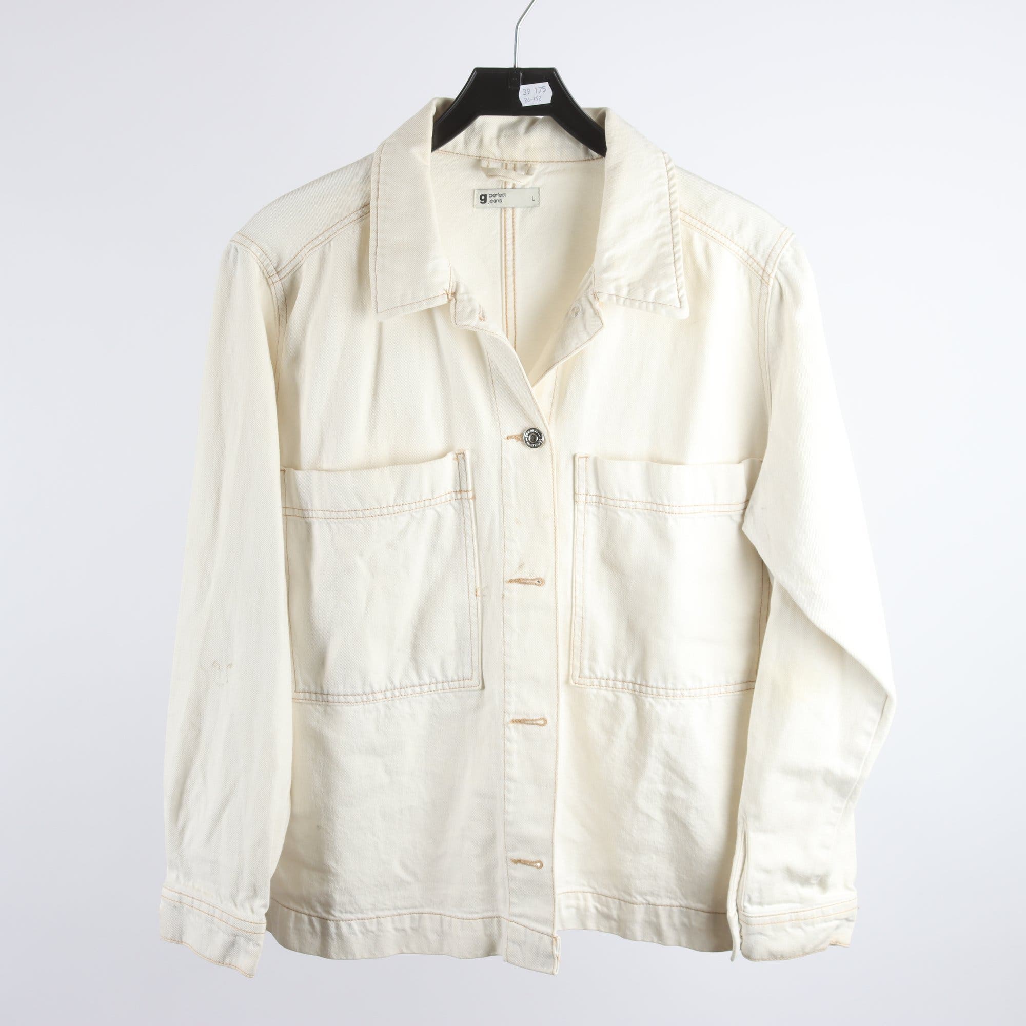 Jeansskjorta, Gina Tricot, stl. L