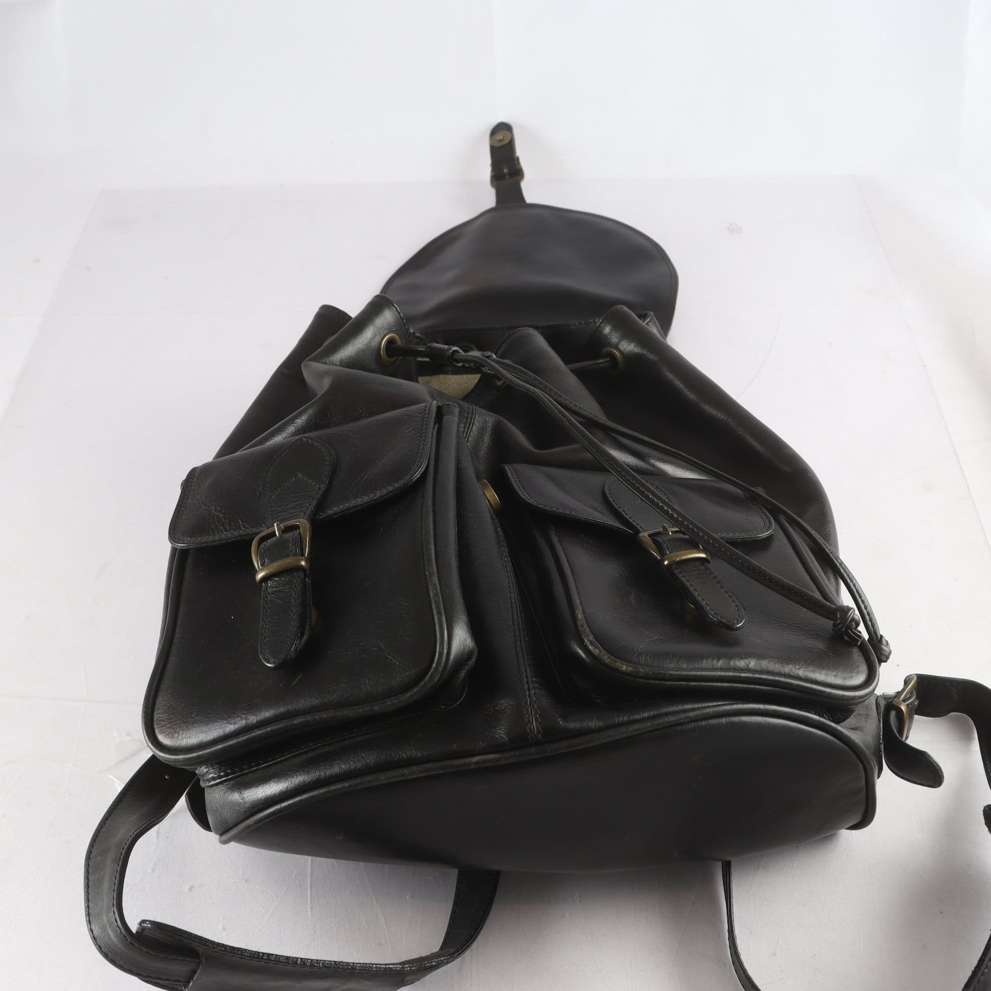 Ryggsäck, Sage Brown, läder