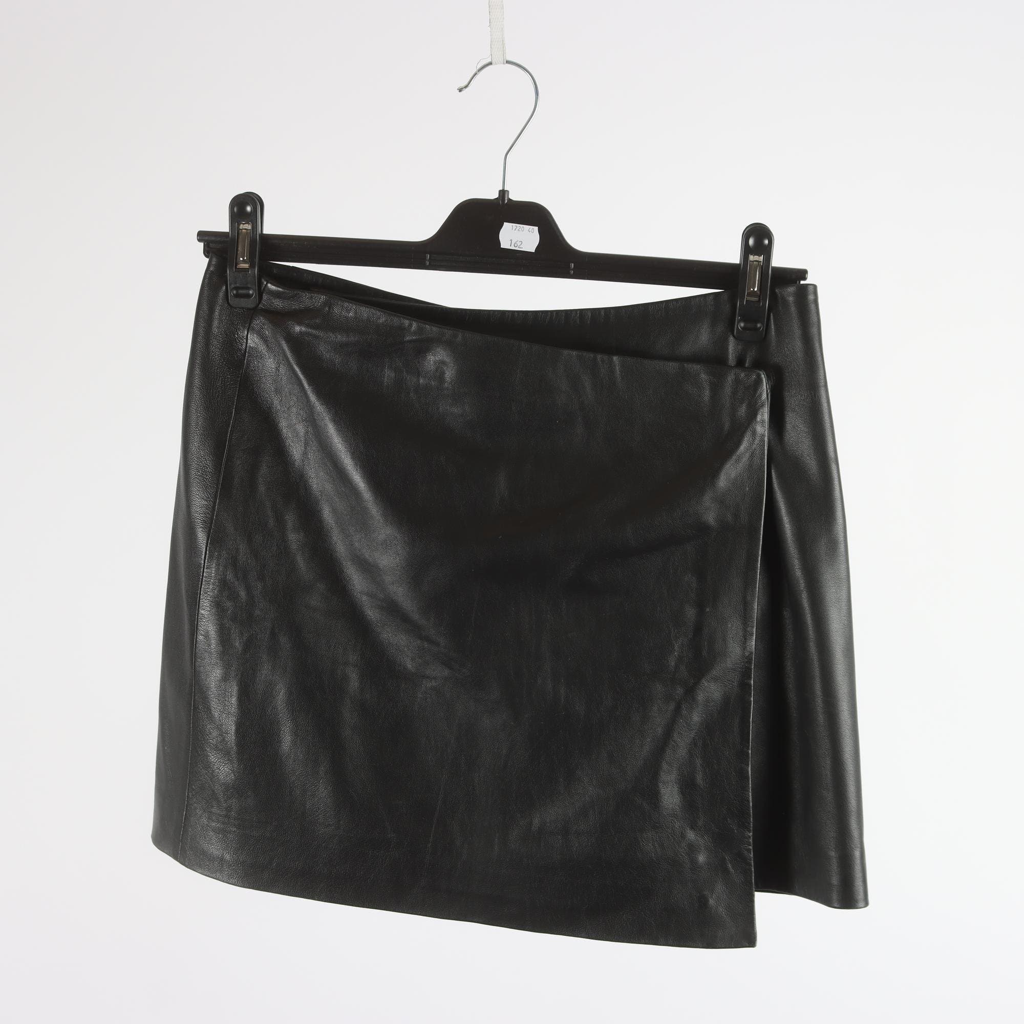 Skinnkjol, Stand, svart, stl. 38