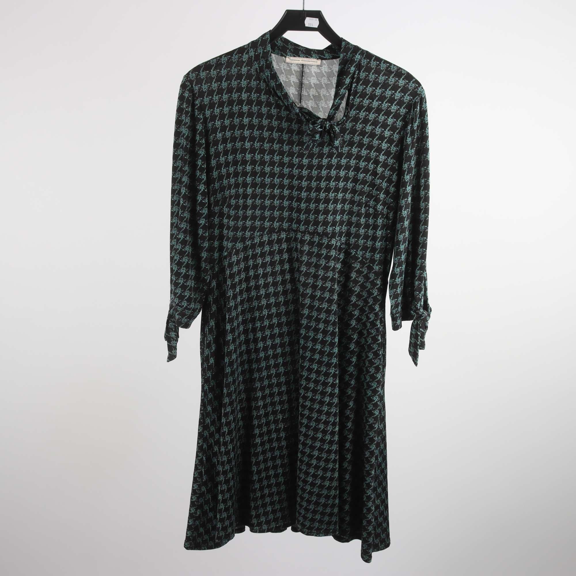 Klänning, Stockholms Klänningsfabrik, mönstrad, stl. T4 (L/XL)