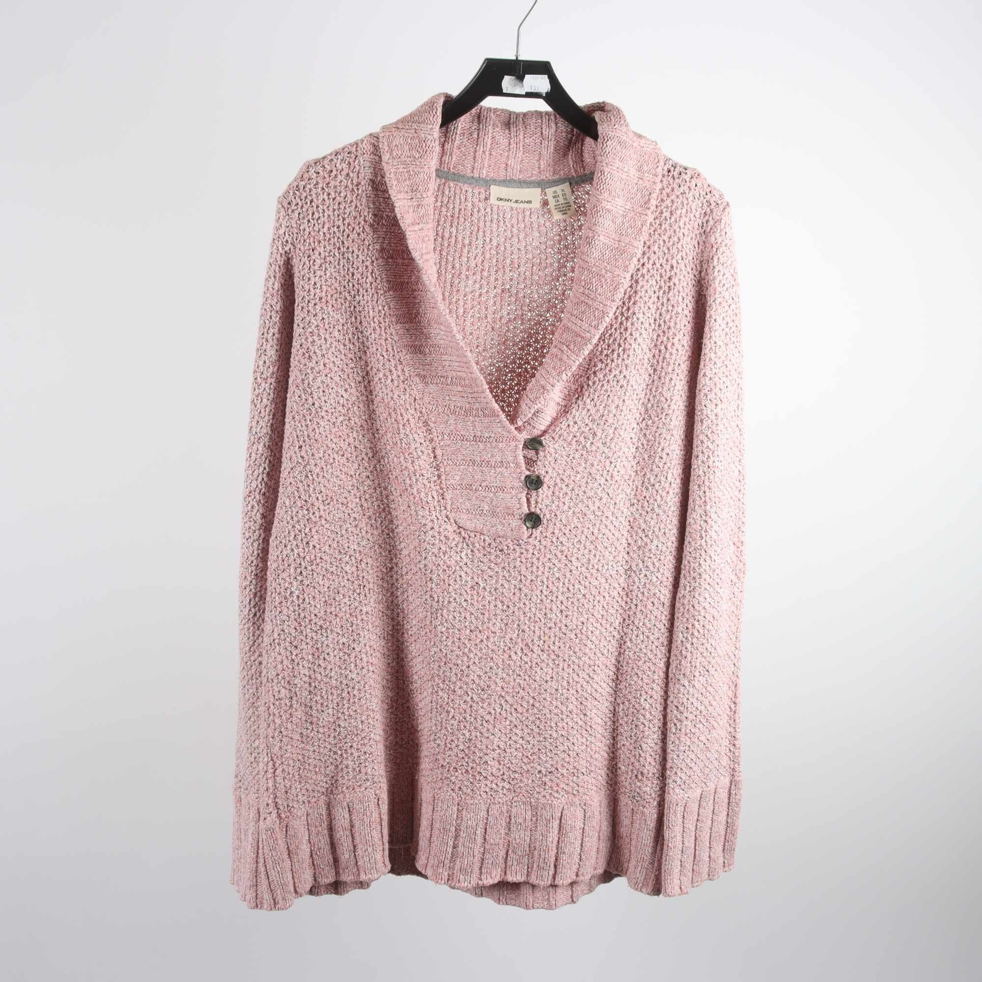 Tröja, DKNY Jeans, rosa, stl. XL