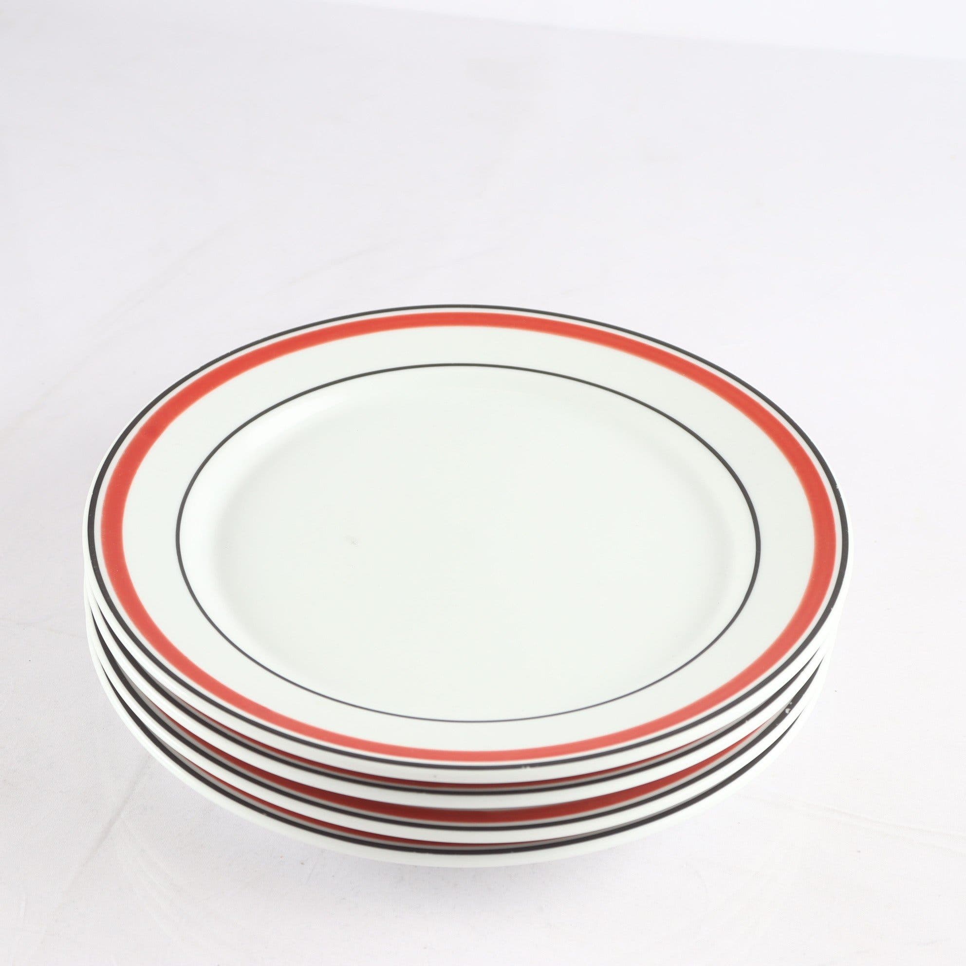 Tallrikar, porslin, ”Accenten”, IKEA, 1970-tal, 4 st. Samfraktas ej.