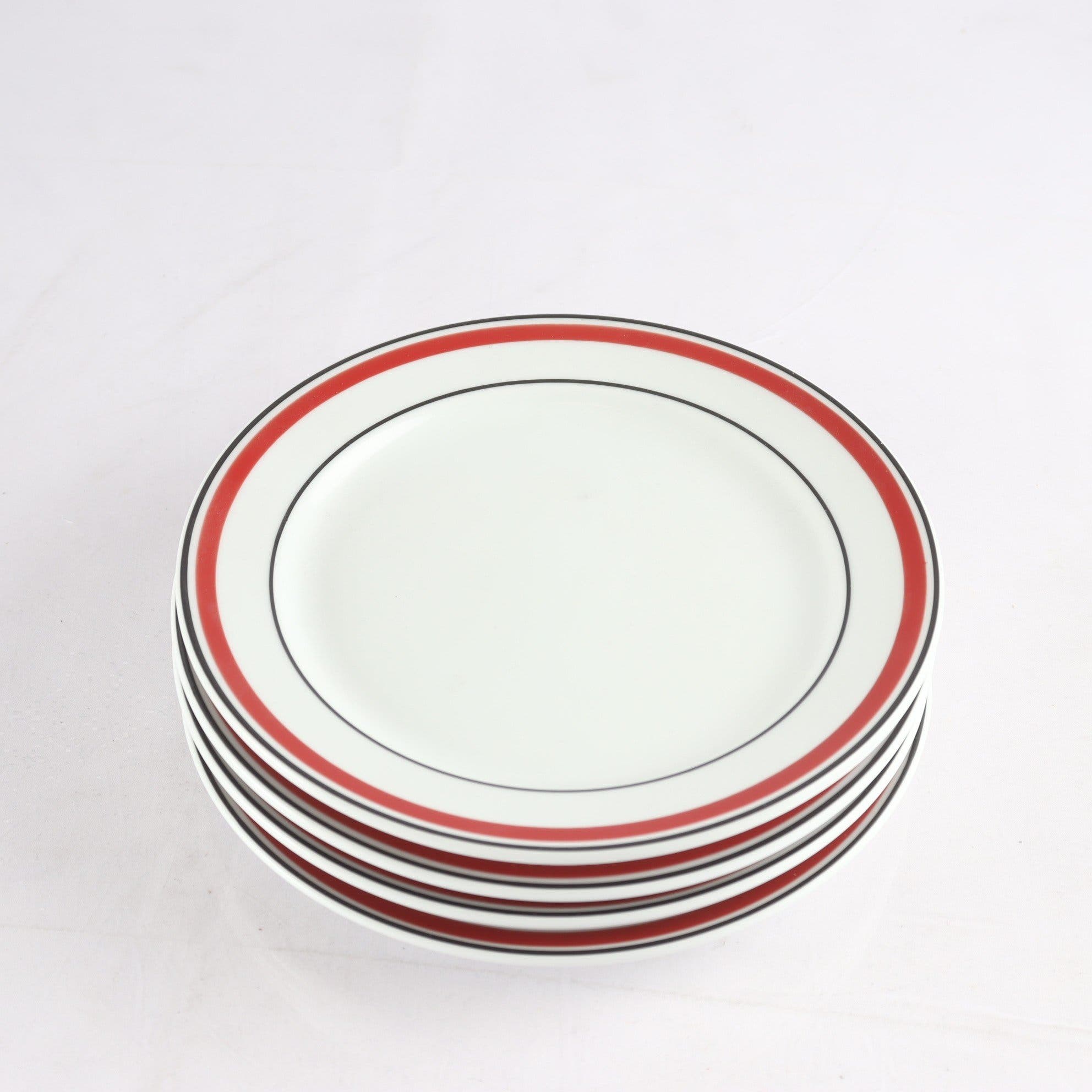 Assietter, porslin, ”Accenten”, IKEA, 1970-tal, 4 st