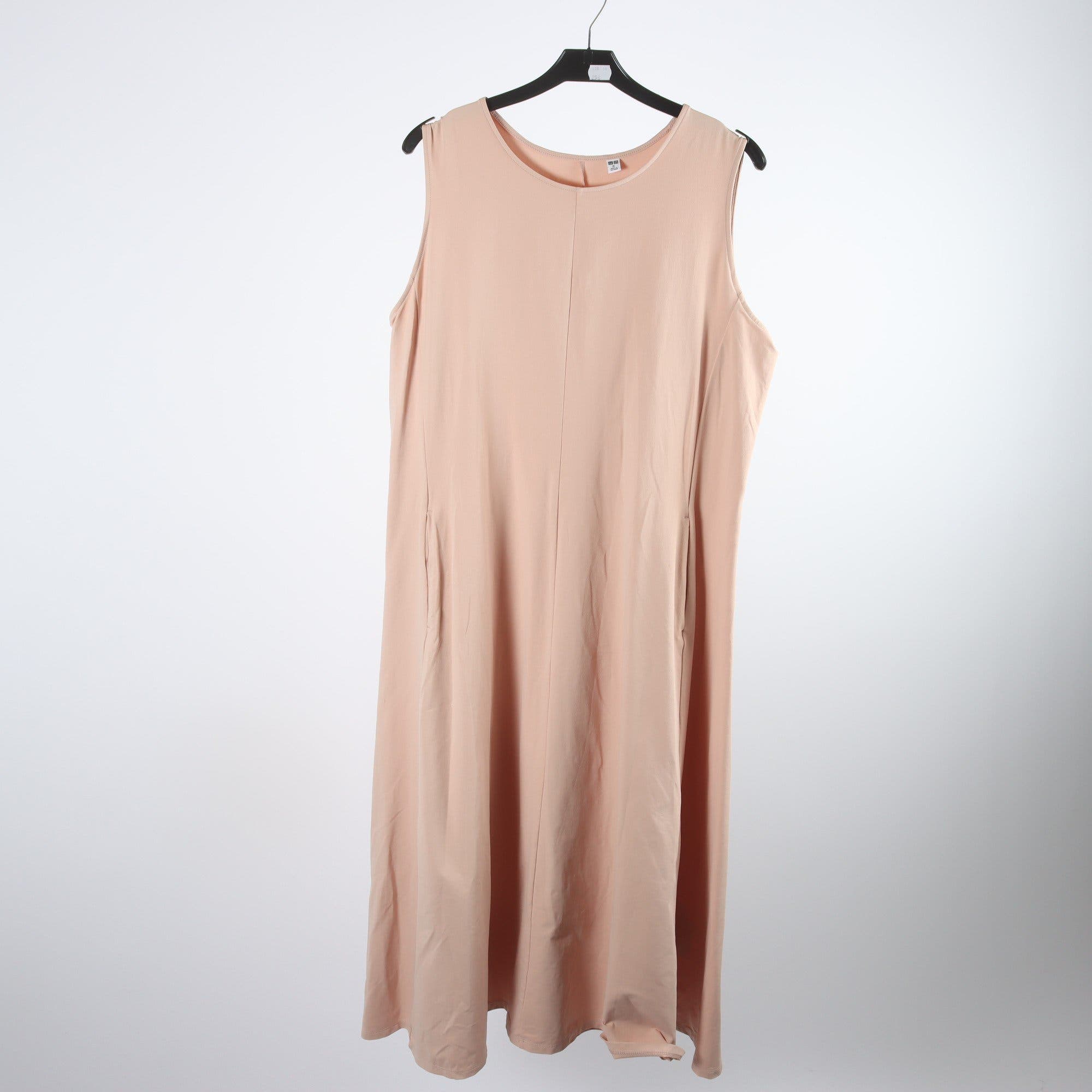 Klänning, Uniqlo, rosa, stl. XL.