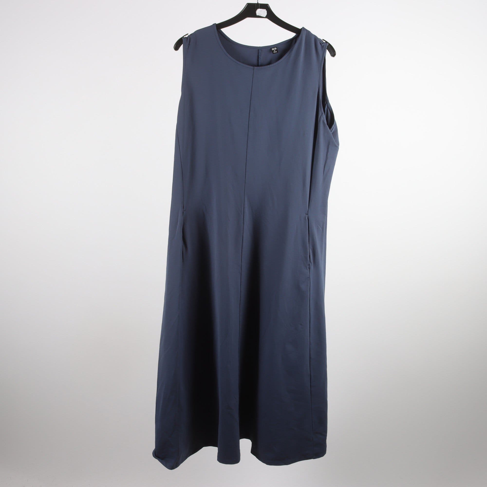 Klänning, Uniqlo, blå, stl. XL.