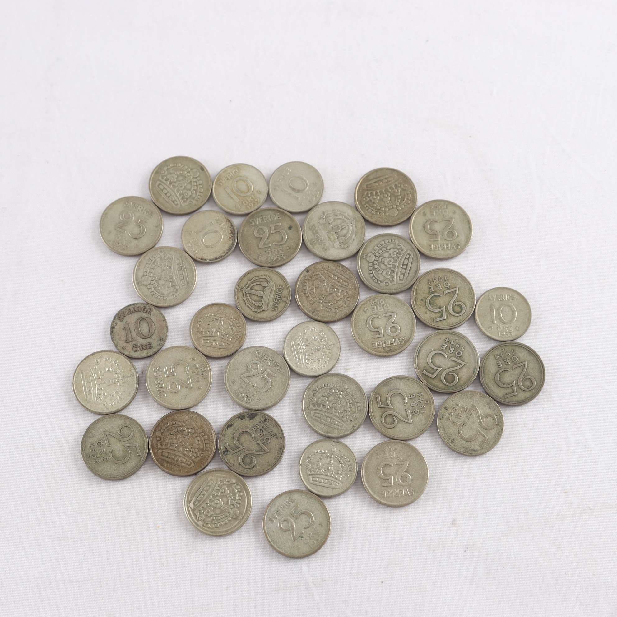 Svenska mynt, Silver 40%
