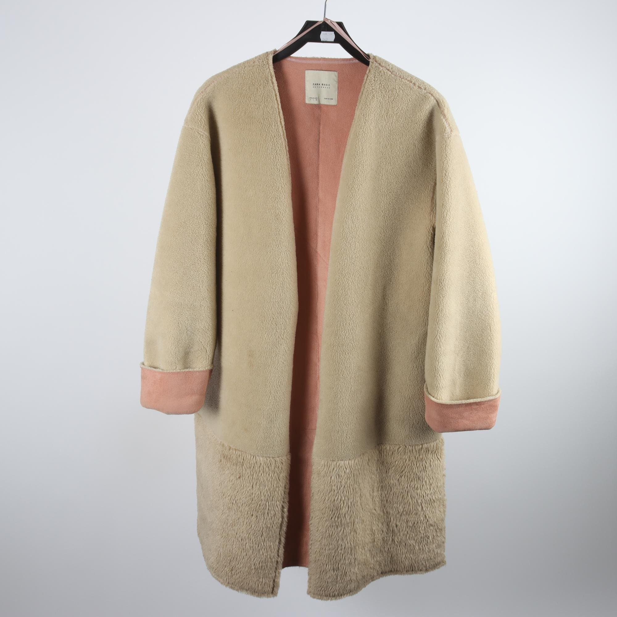 Teddykappa, Zara, beige, pile, stl. L.