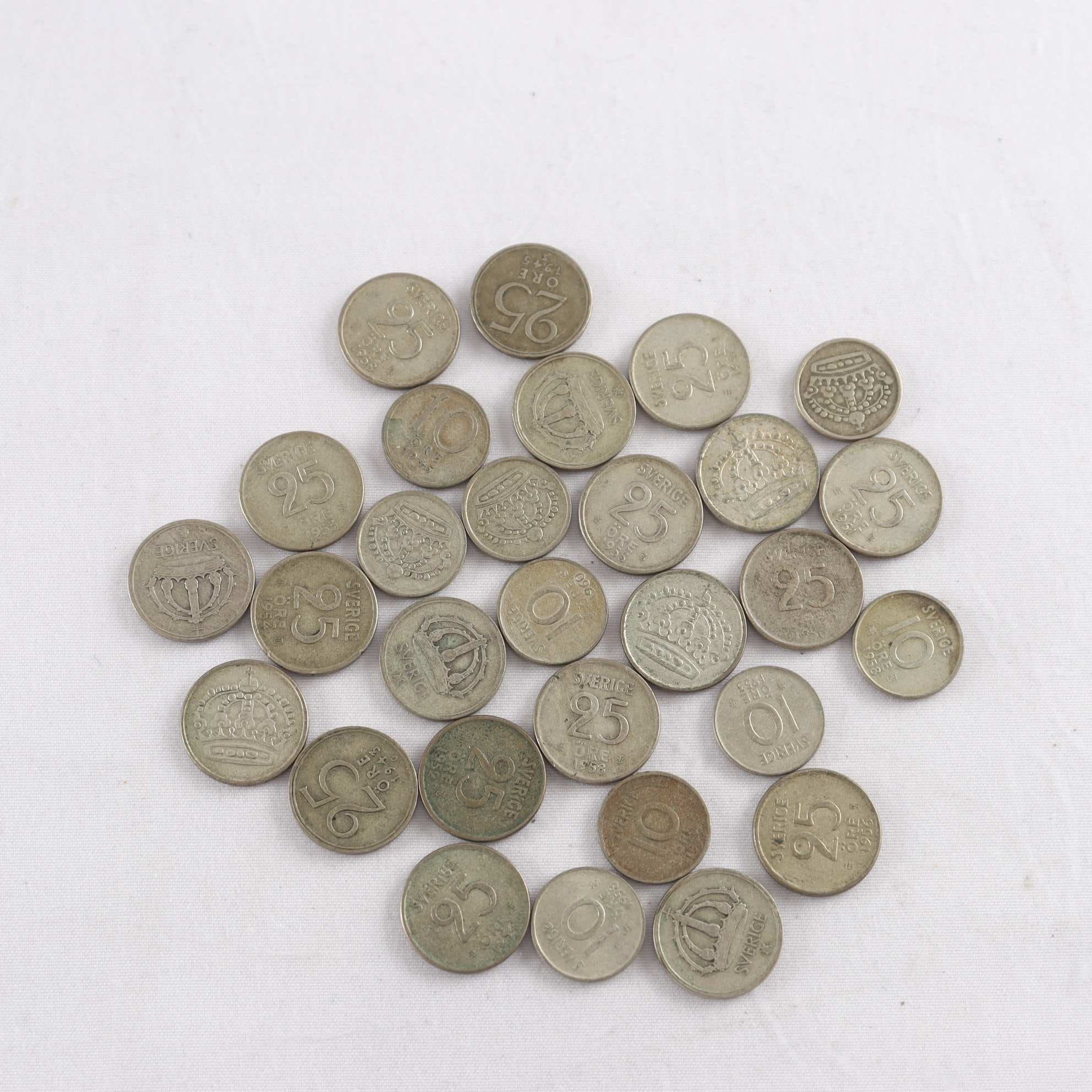 Svenska mynt, Silver 40%