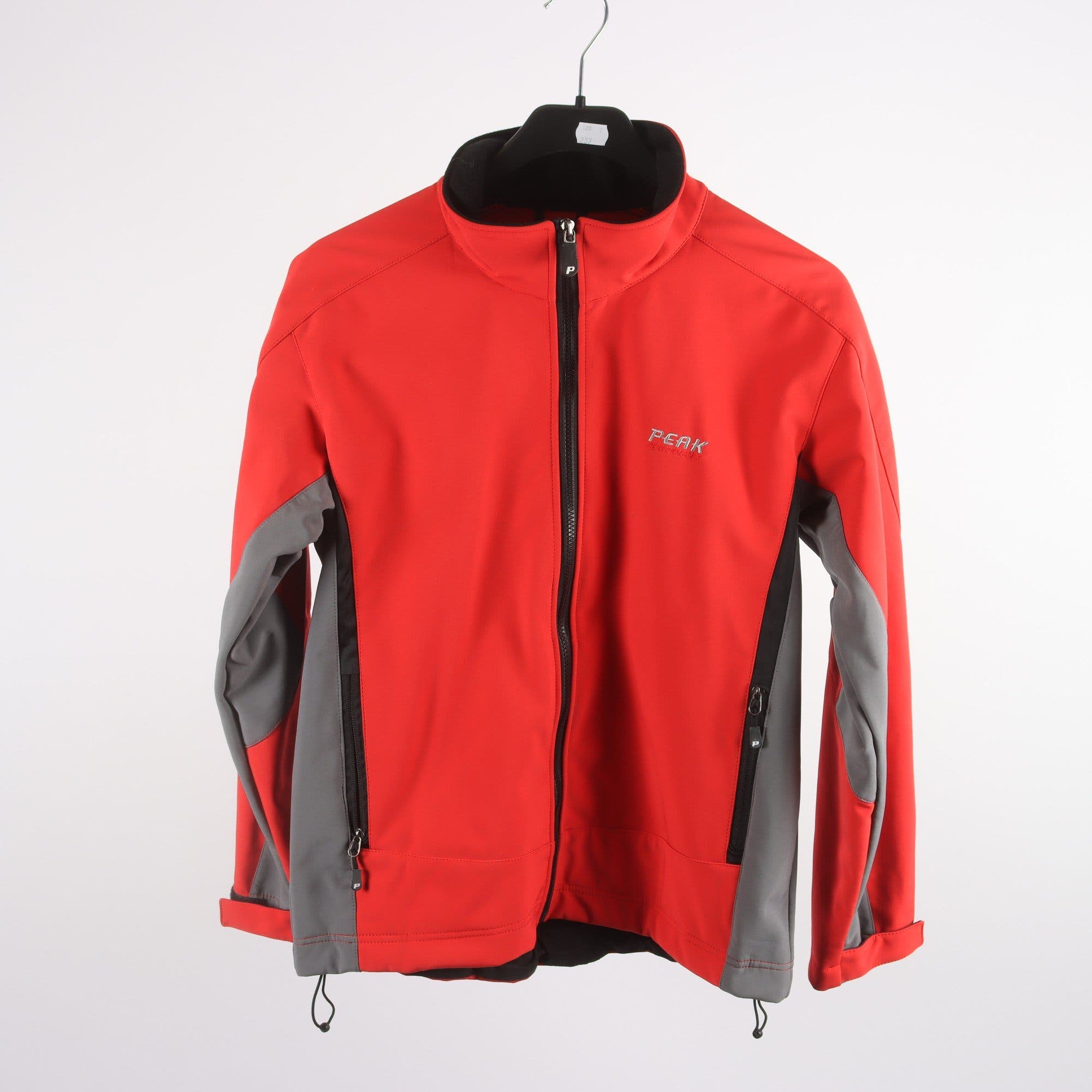 Softshelljacka, Peak Performance, röd, stl. XL.