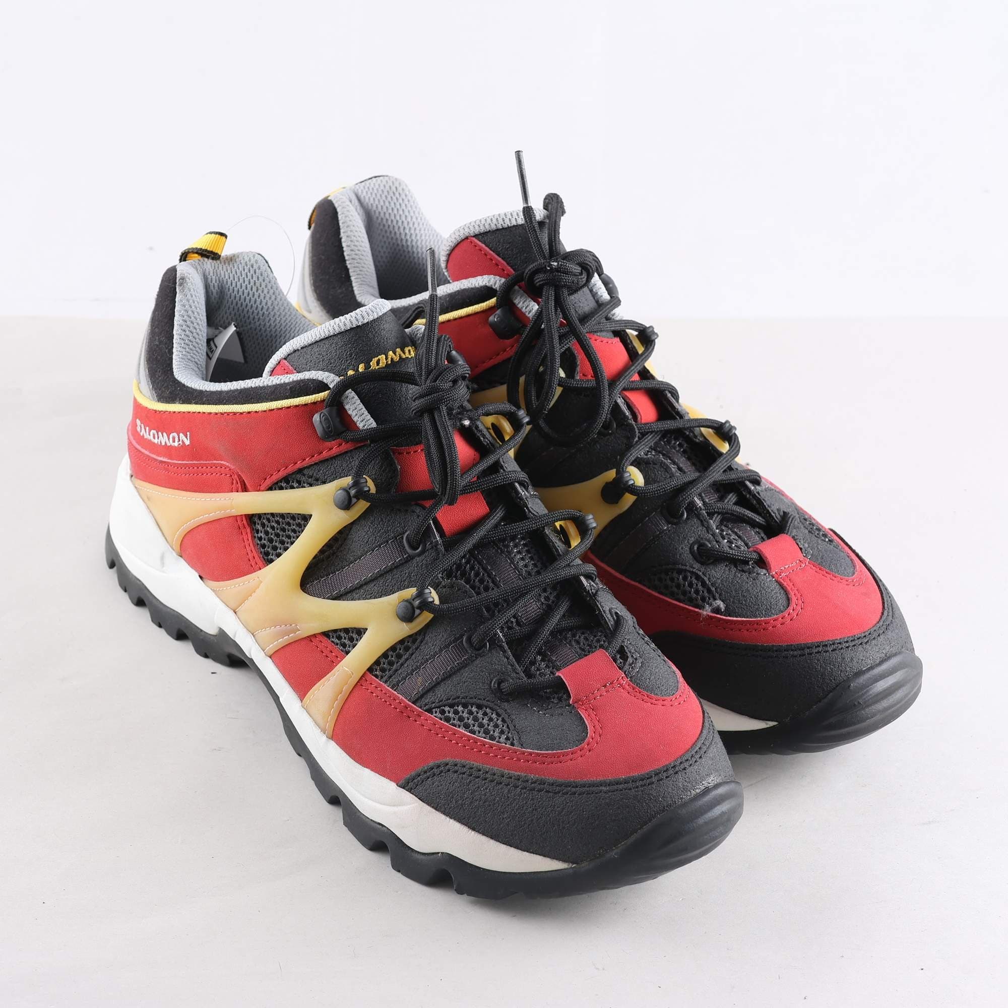 Sneakers, Salomon, röd, svart, stl. 46