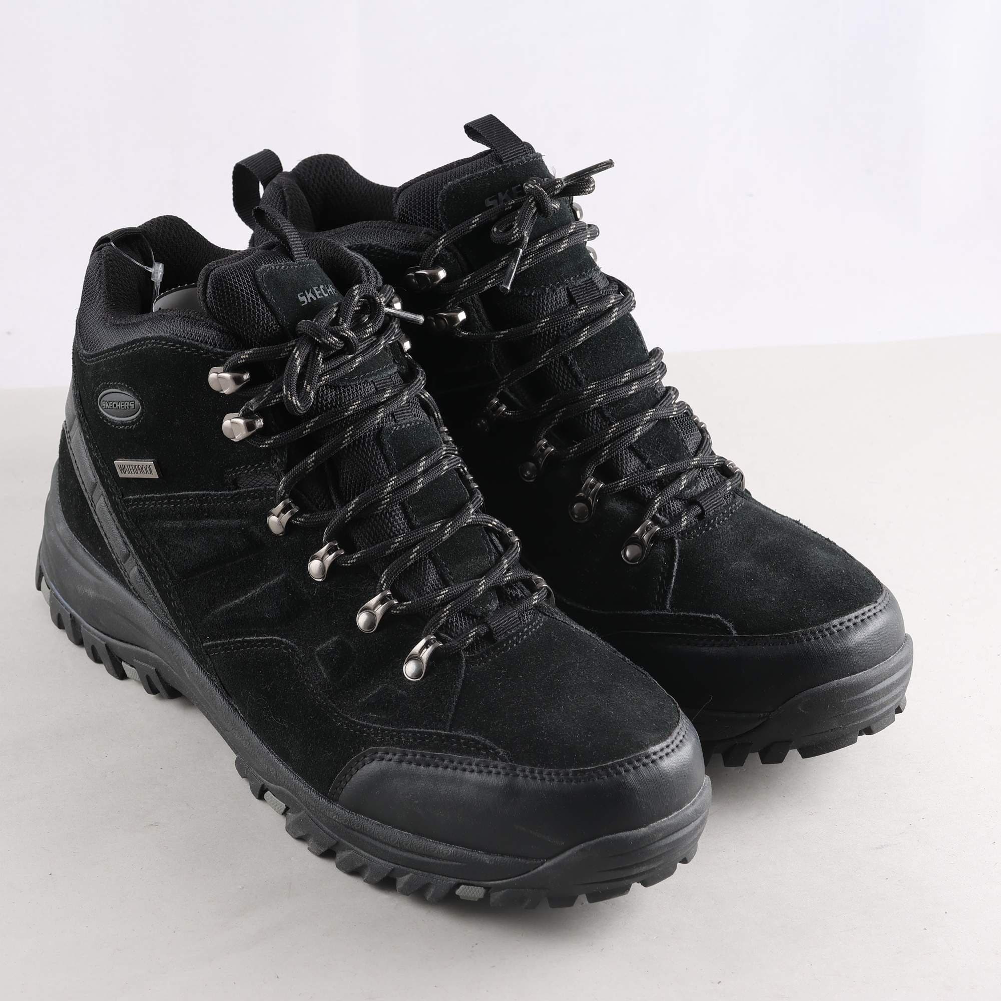 Kängor, Skechers, svart, stl. 45