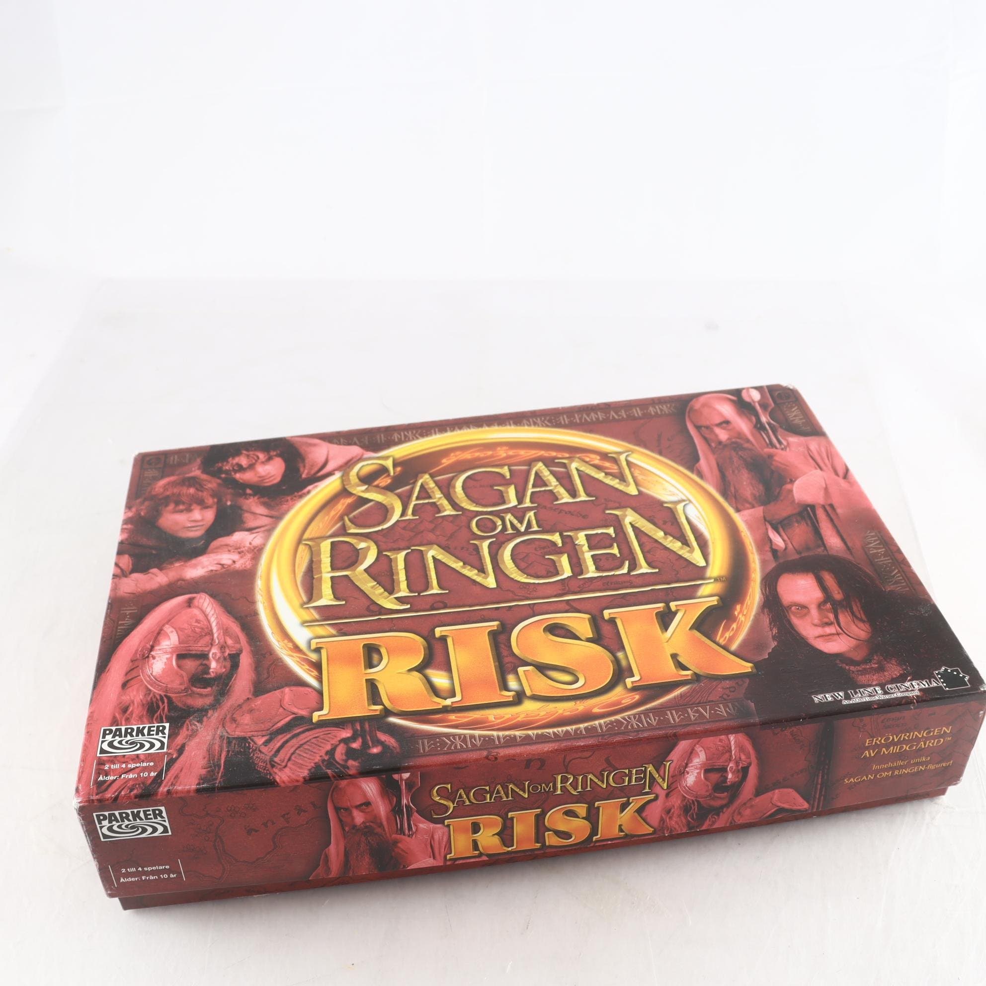 Spel, Sagan om ringen, Risk, Parker.